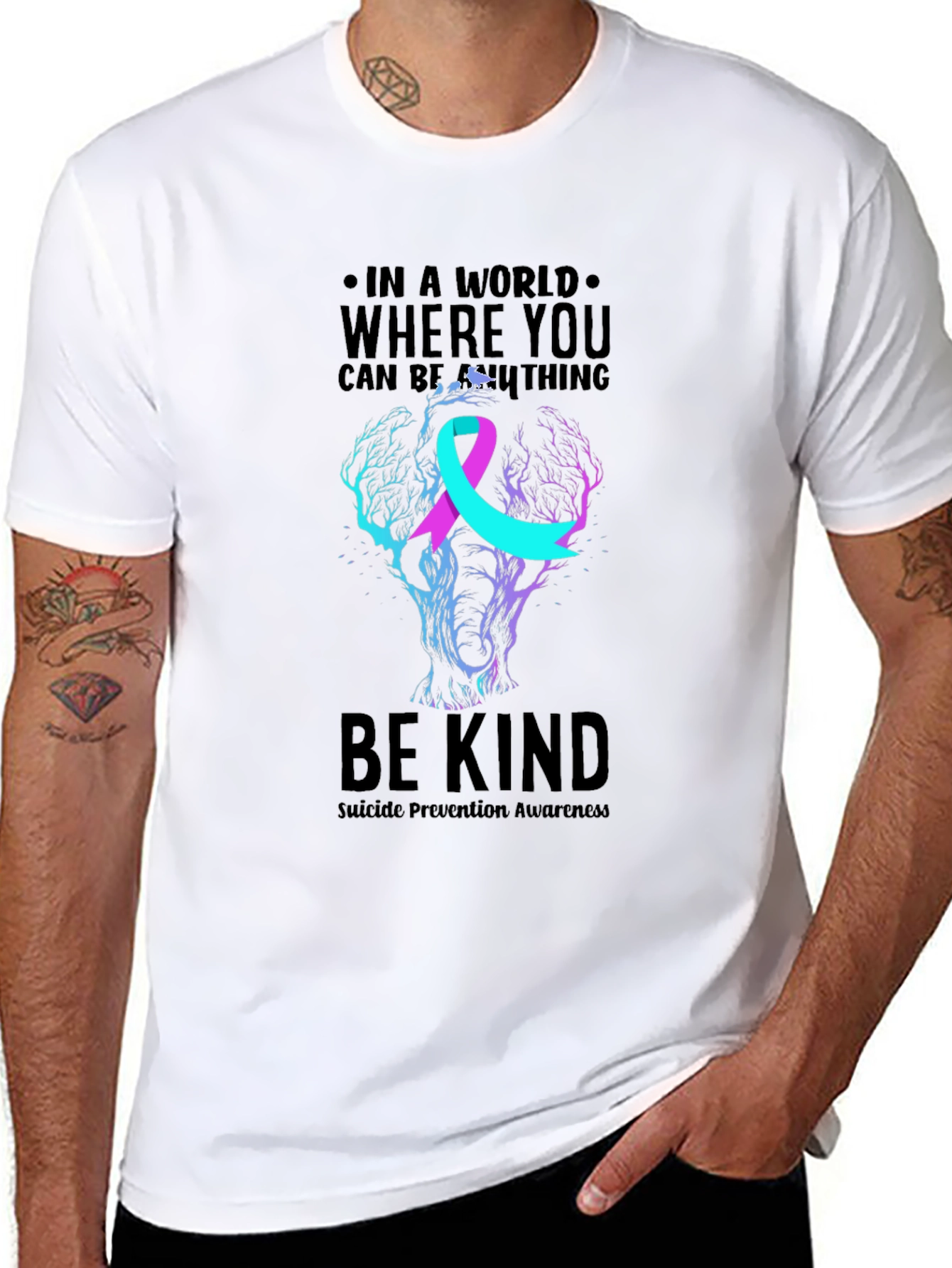 Be Kind Suicide Prevention Awareness T-Shirt