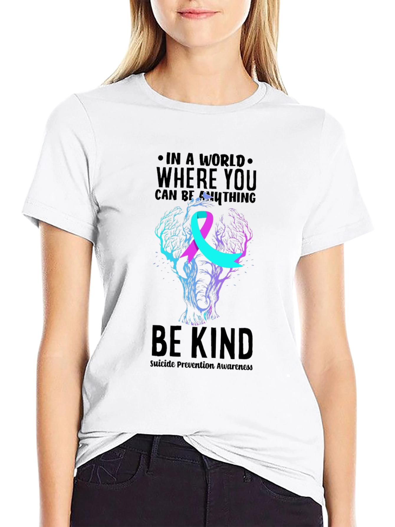 Be Kind Suicide Prevention Awareness T-Shirt