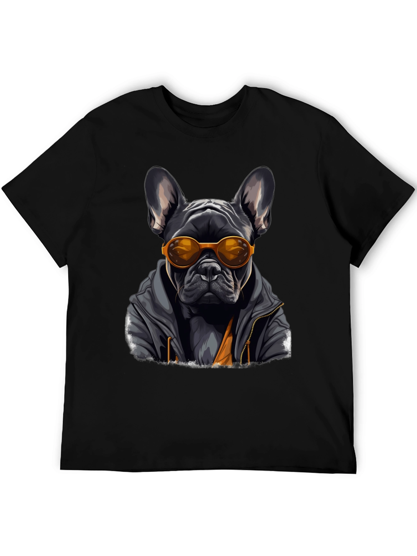 Cool Dog T-Shirt: French Bulldog with Shades