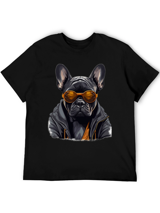 Cool Dog T-Shirt: French Bulldog with Shades