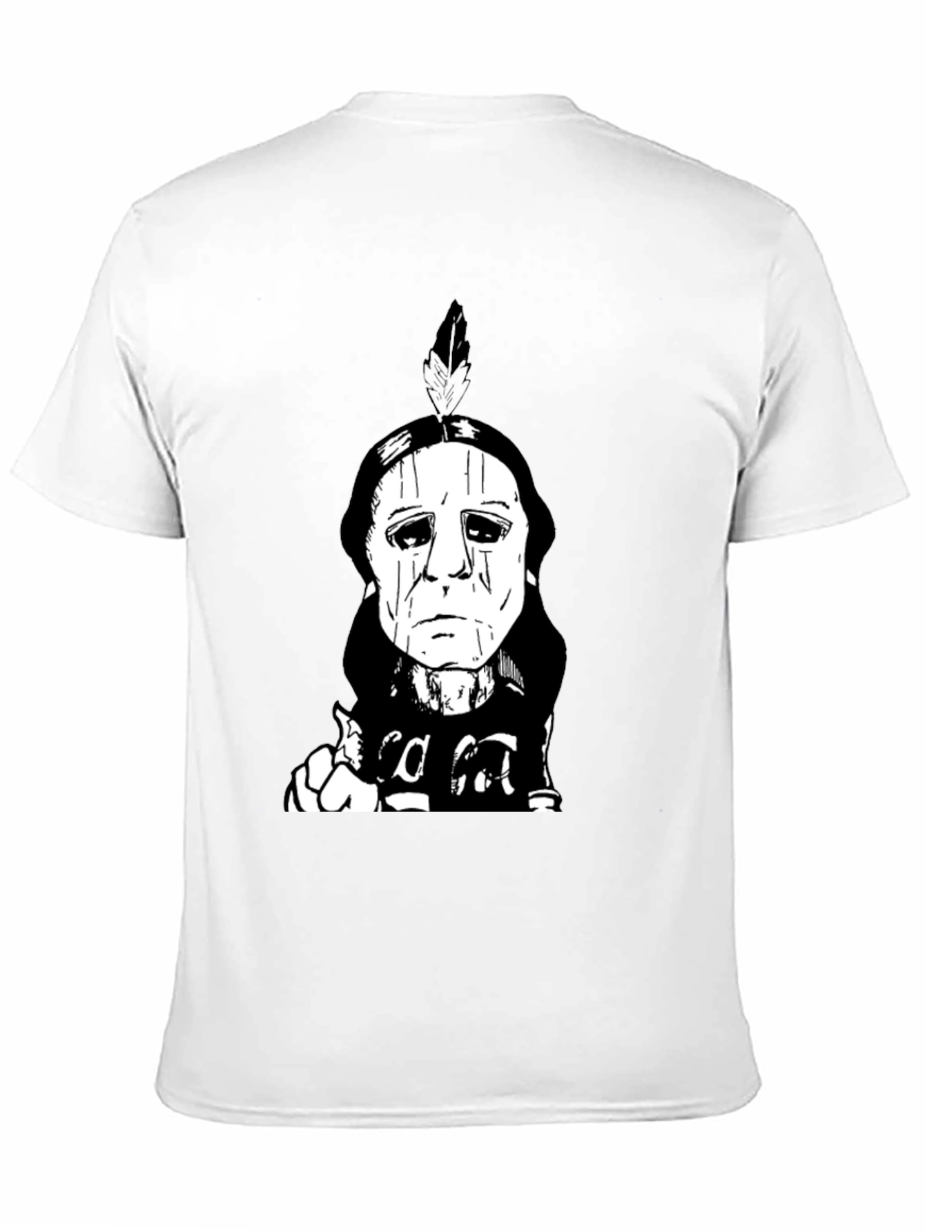 Michael Myers T-Shirt - Native American Design Black Tee
