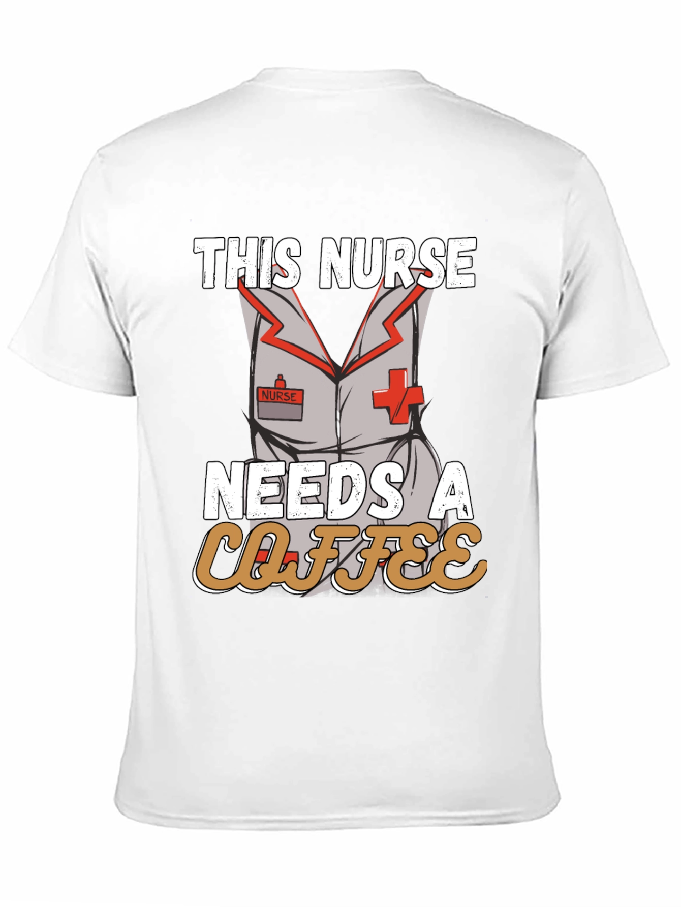 Nurse Needs Coffee T-Shirt - Funny Nursing Apparel