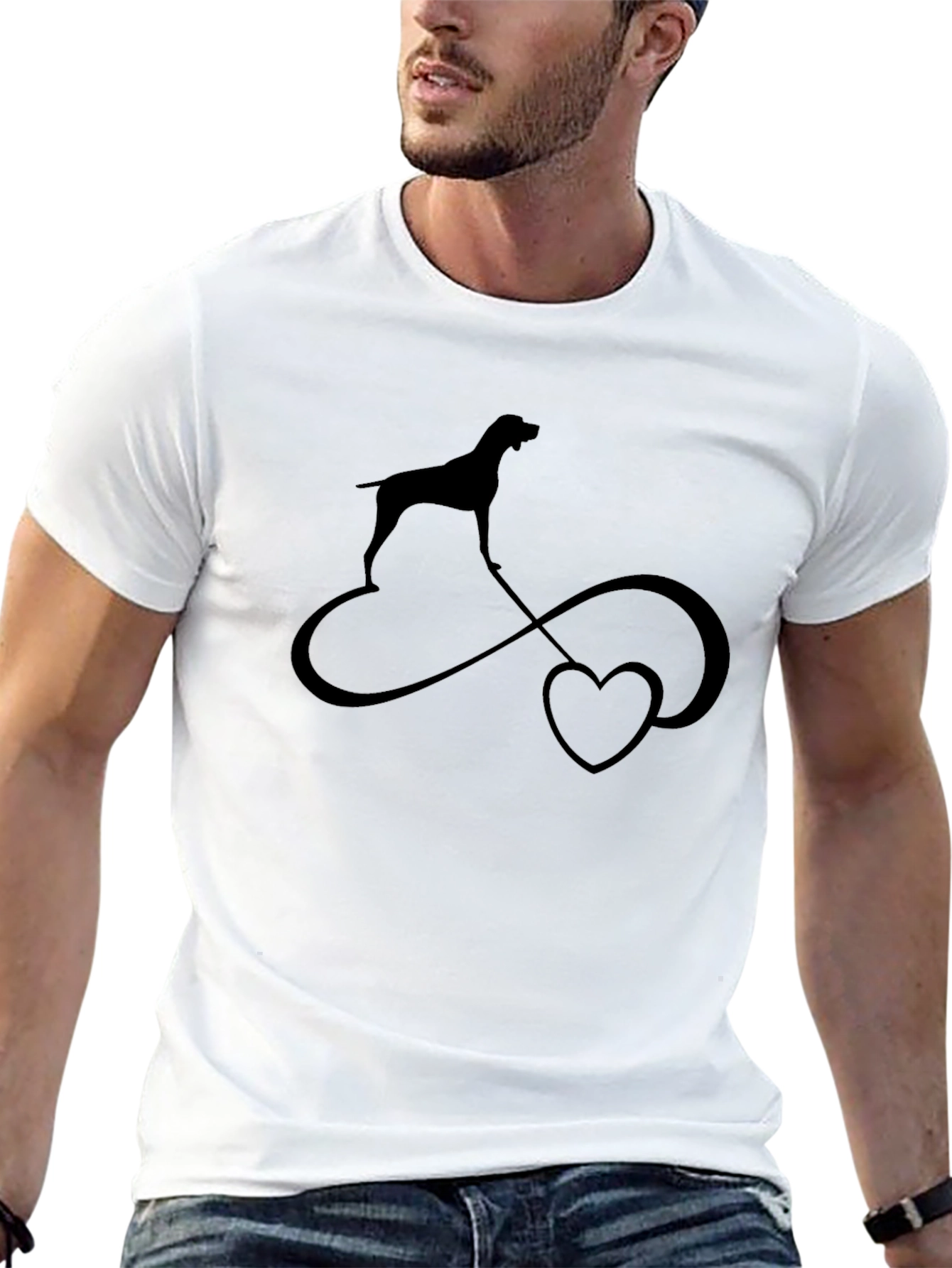 Dog Infinity Heart T-Shirt