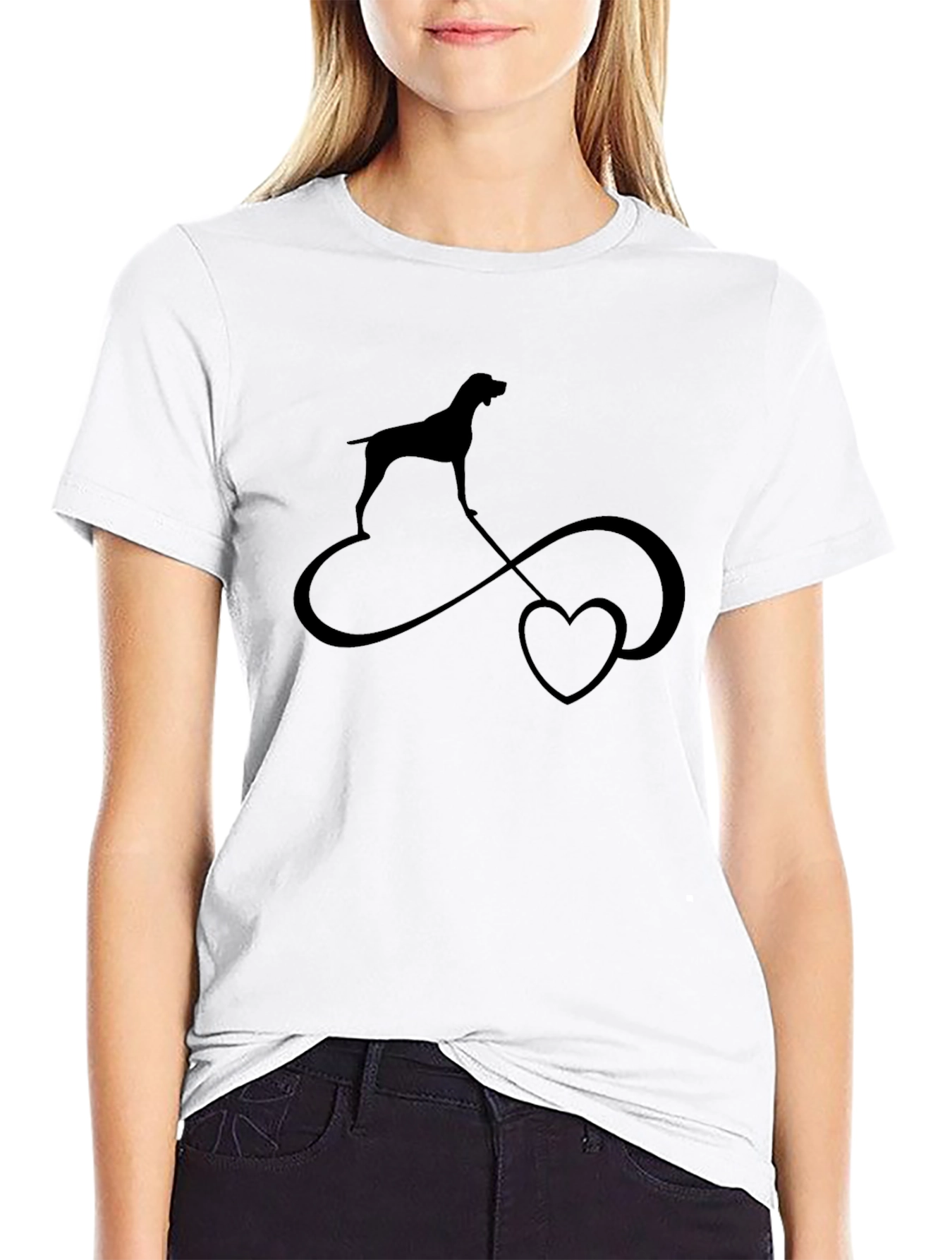 Dog Infinity Heart T-Shirt