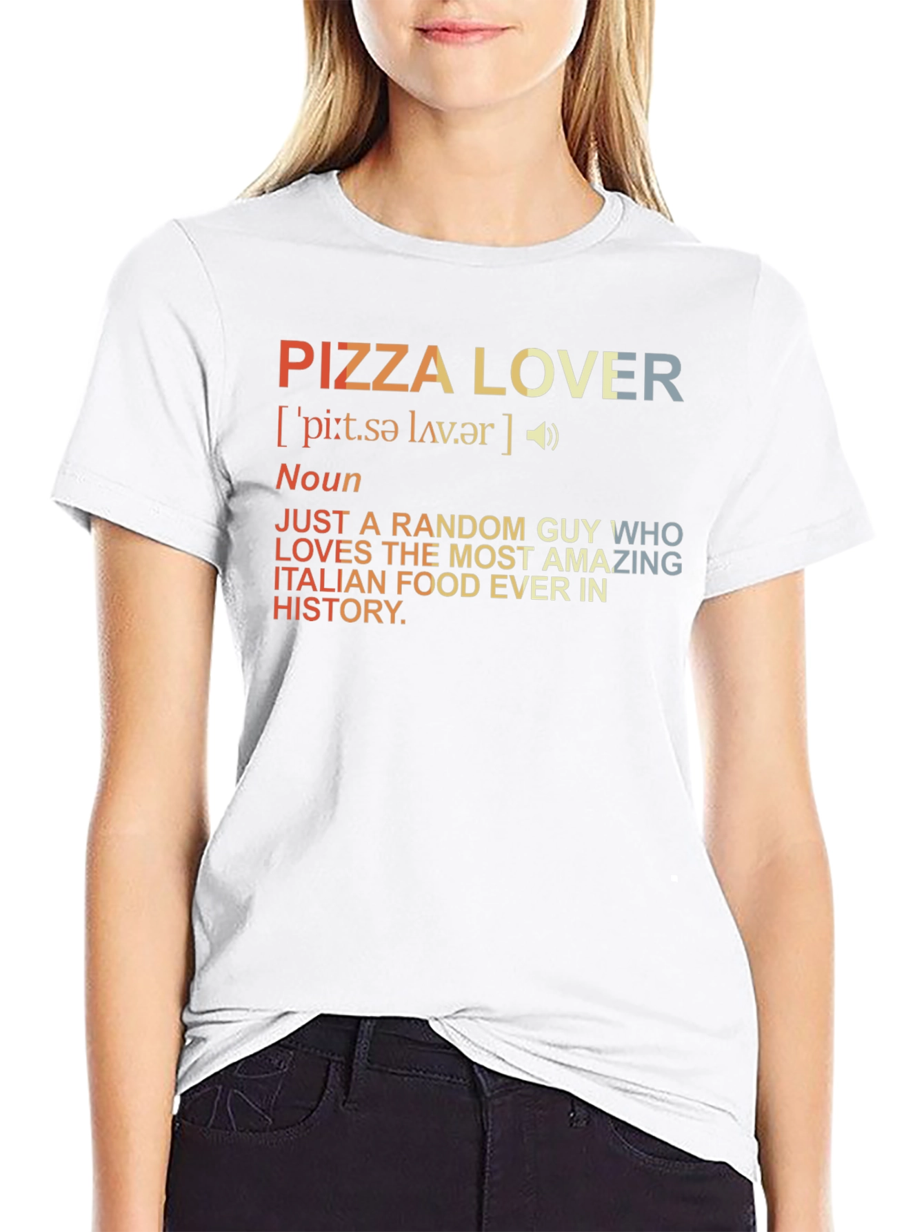 Pizza Lover Definition Graphic Tee - Unisex