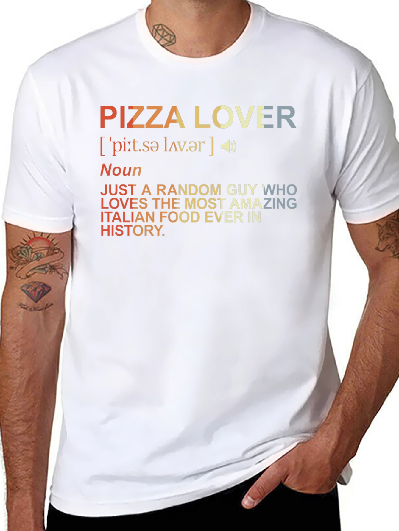 Pizza Lover Definition Graphic Tee - Unisex
