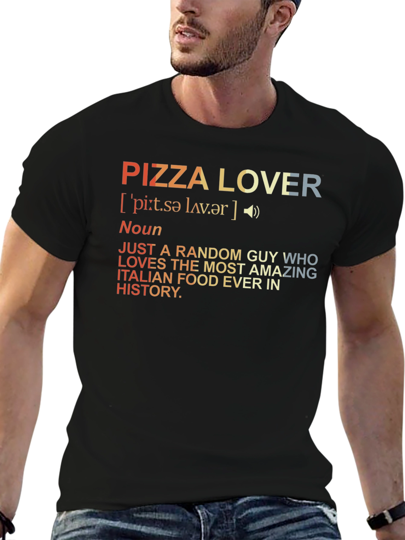 Pizza Lover Definition Graphic Tee - Unisex