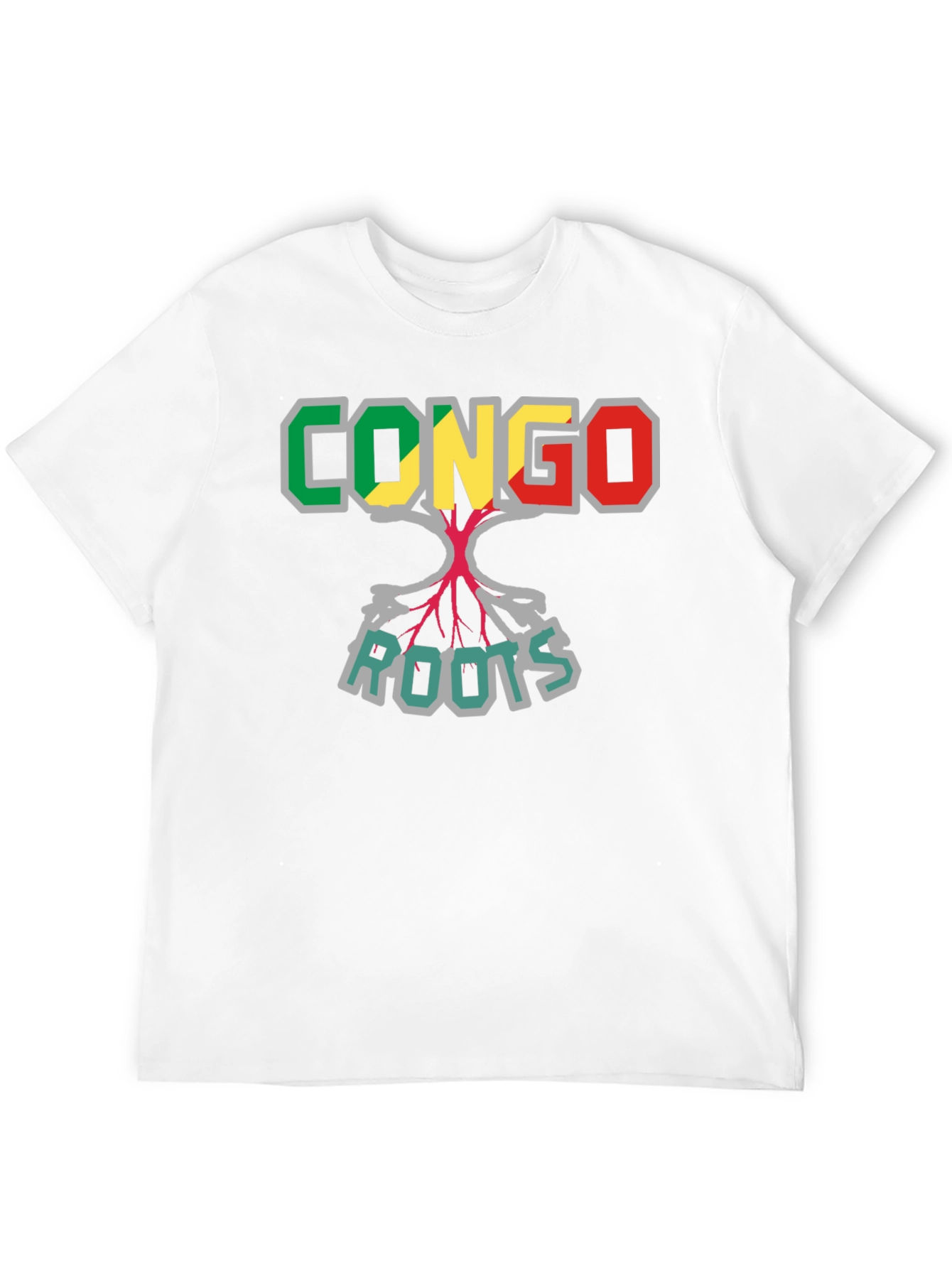 Congo Roots Graphic Print T-Shirt