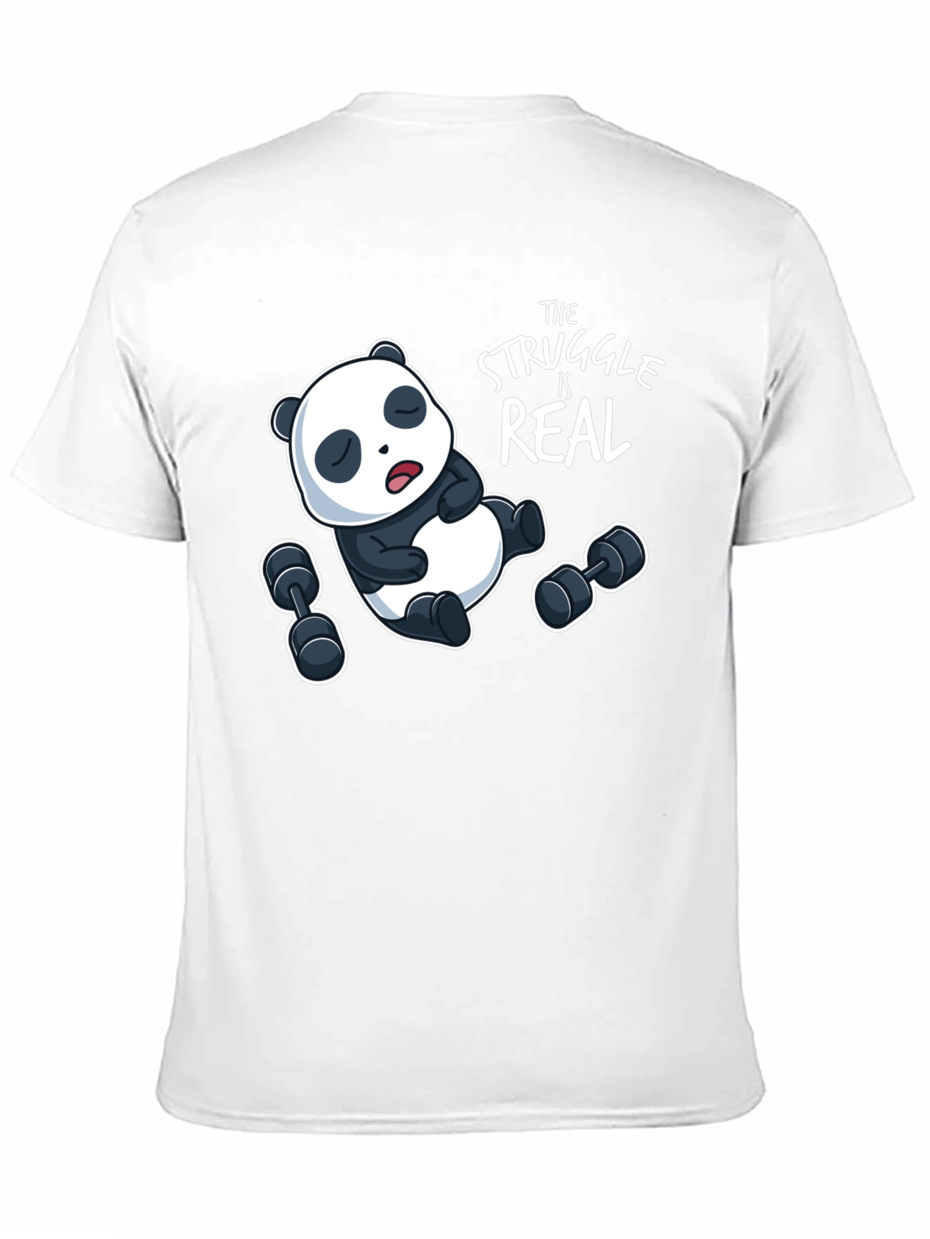 Funny Panda Workout T-Shirt