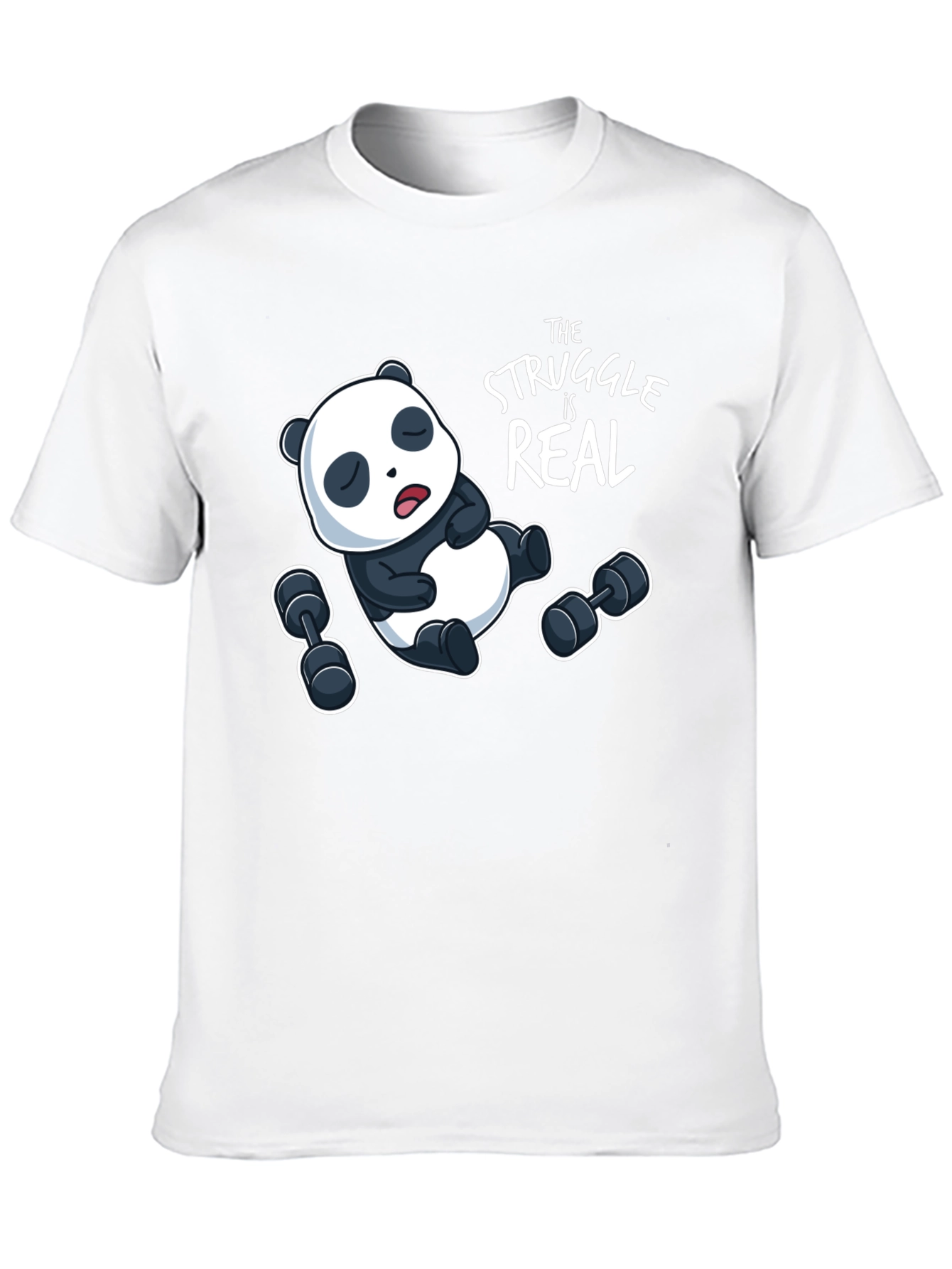 Funny Panda Workout T-Shirt