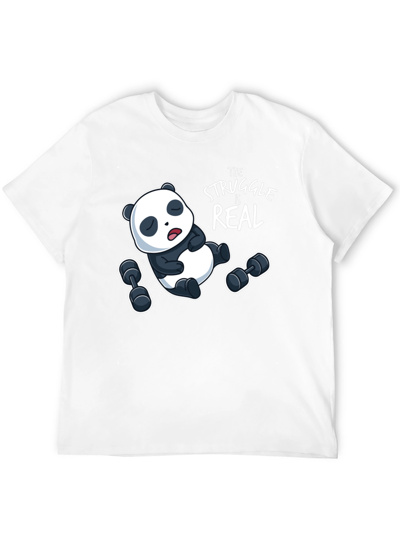 Funny Panda Workout T-Shirt