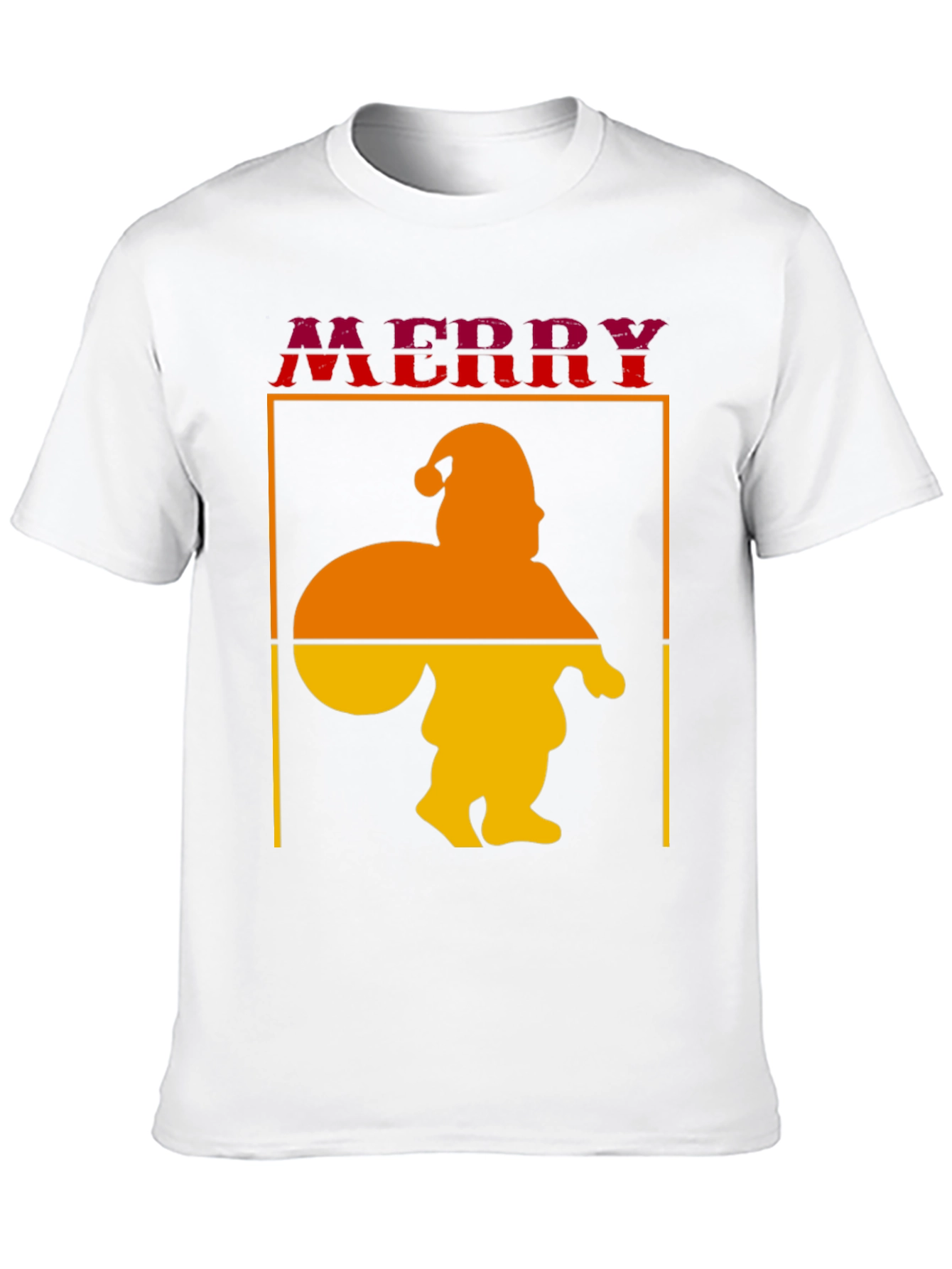 Retro Santa T-Shirt - Holiday Graphic Tee