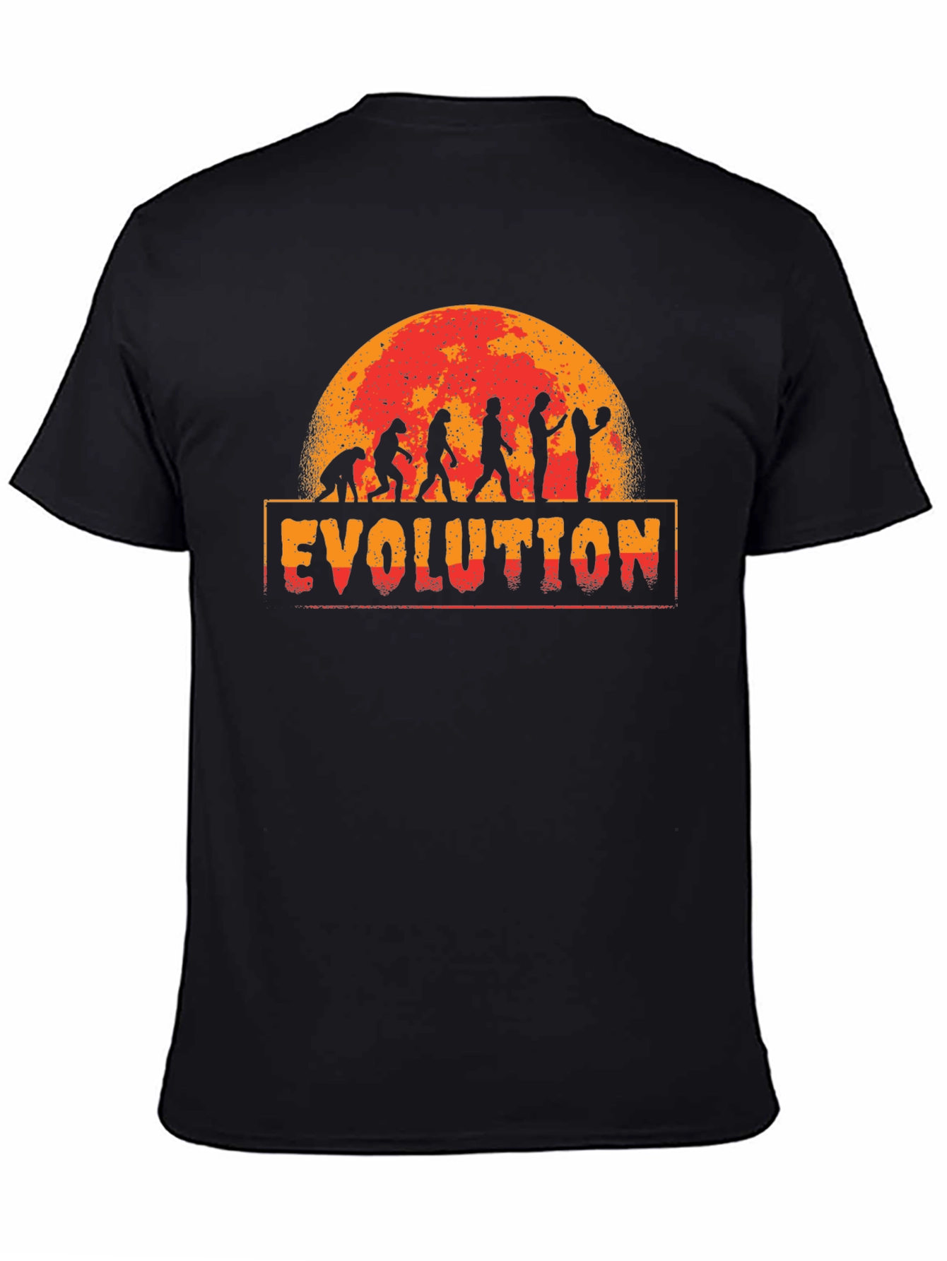 Basketball Evolution Graphic Print T-Shirt