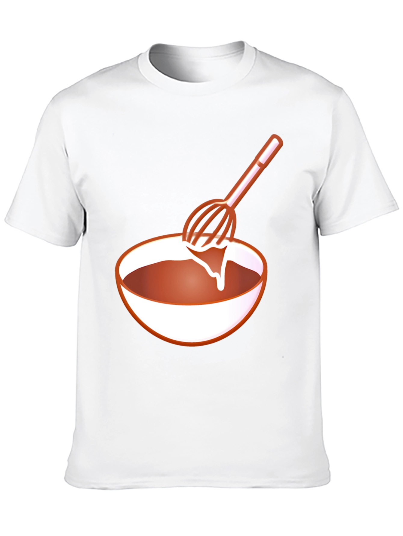 Chefs Whisk Bowl Black T-Shirt
