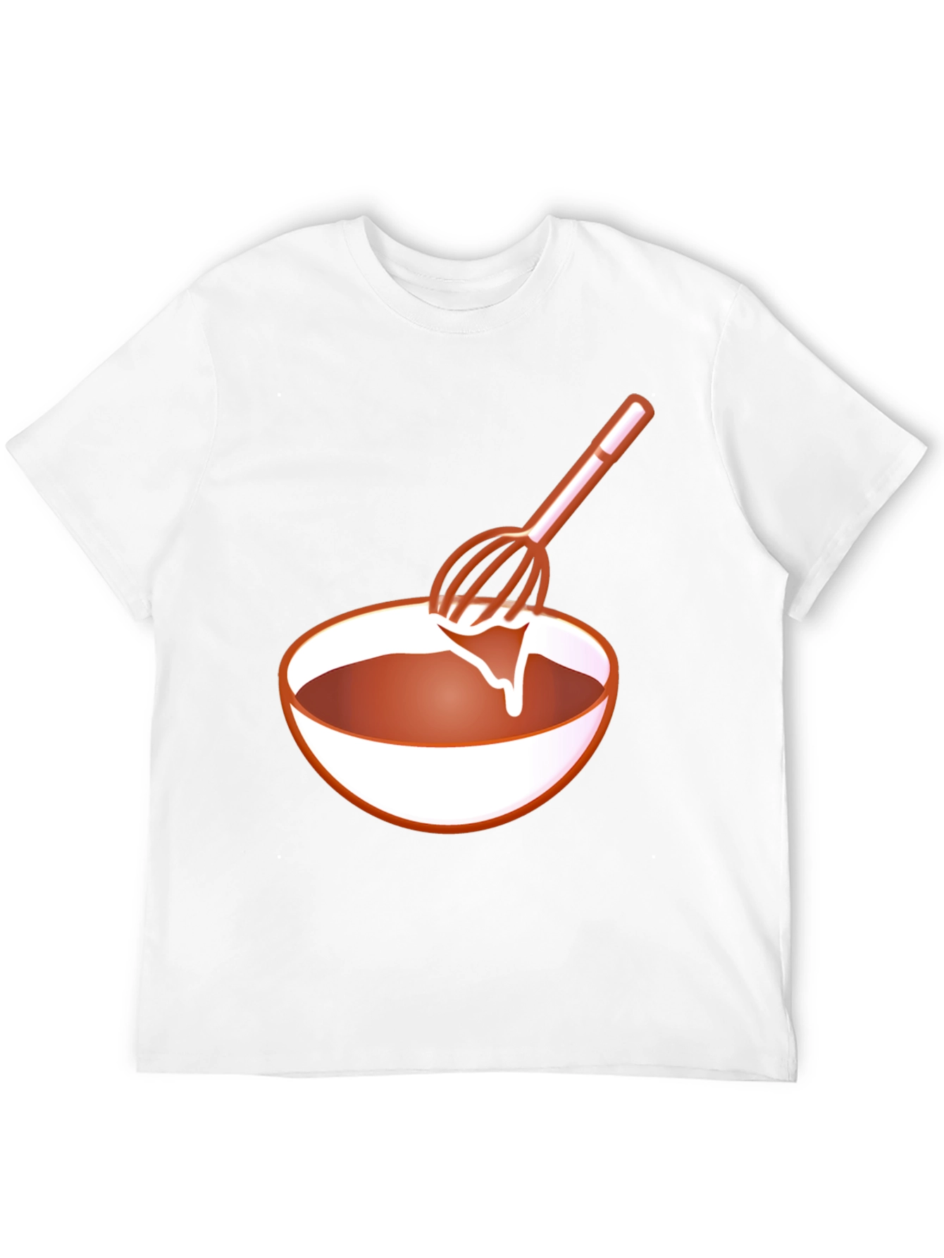 Chefs Whisk Bowl Black T-Shirt