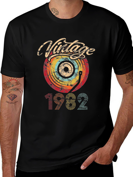 Vintage 1982 Record T-Shirt