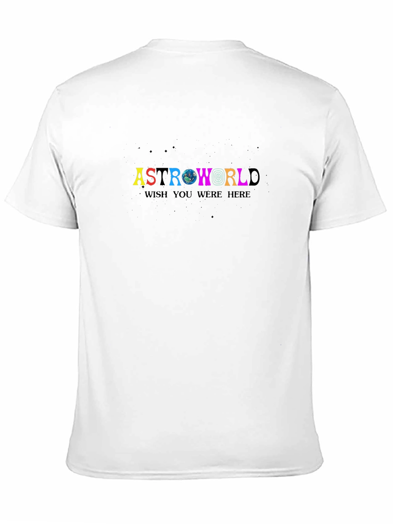 Astroworld Wish You Were Here Black Tee