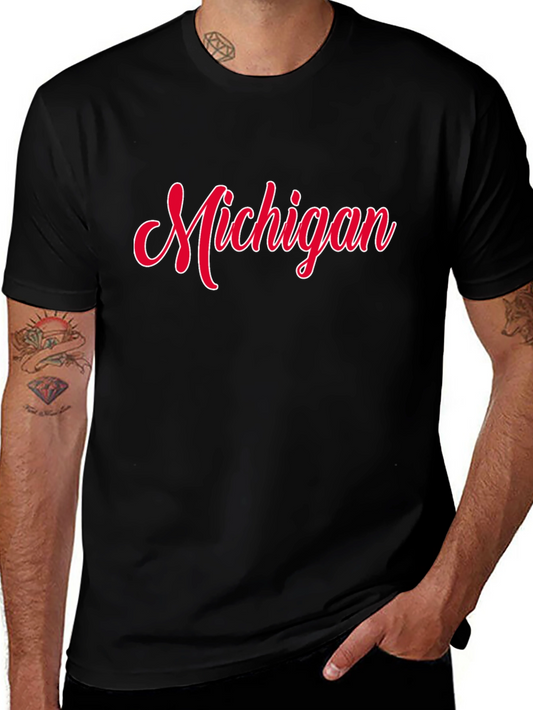 Michigan Graphic T-Shirt - Black