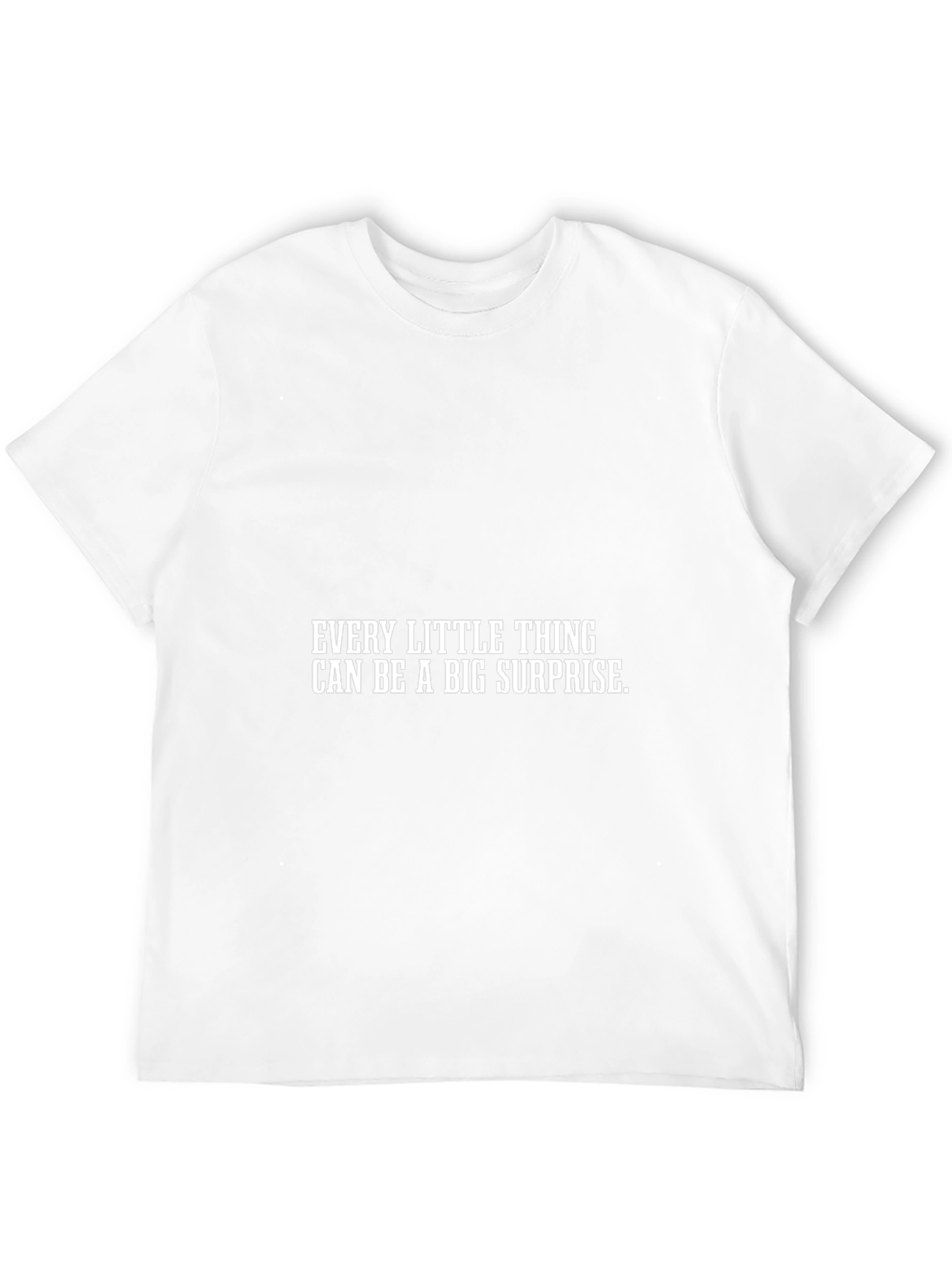 Surprise Graphic Tee - Mens Black T-Shirt