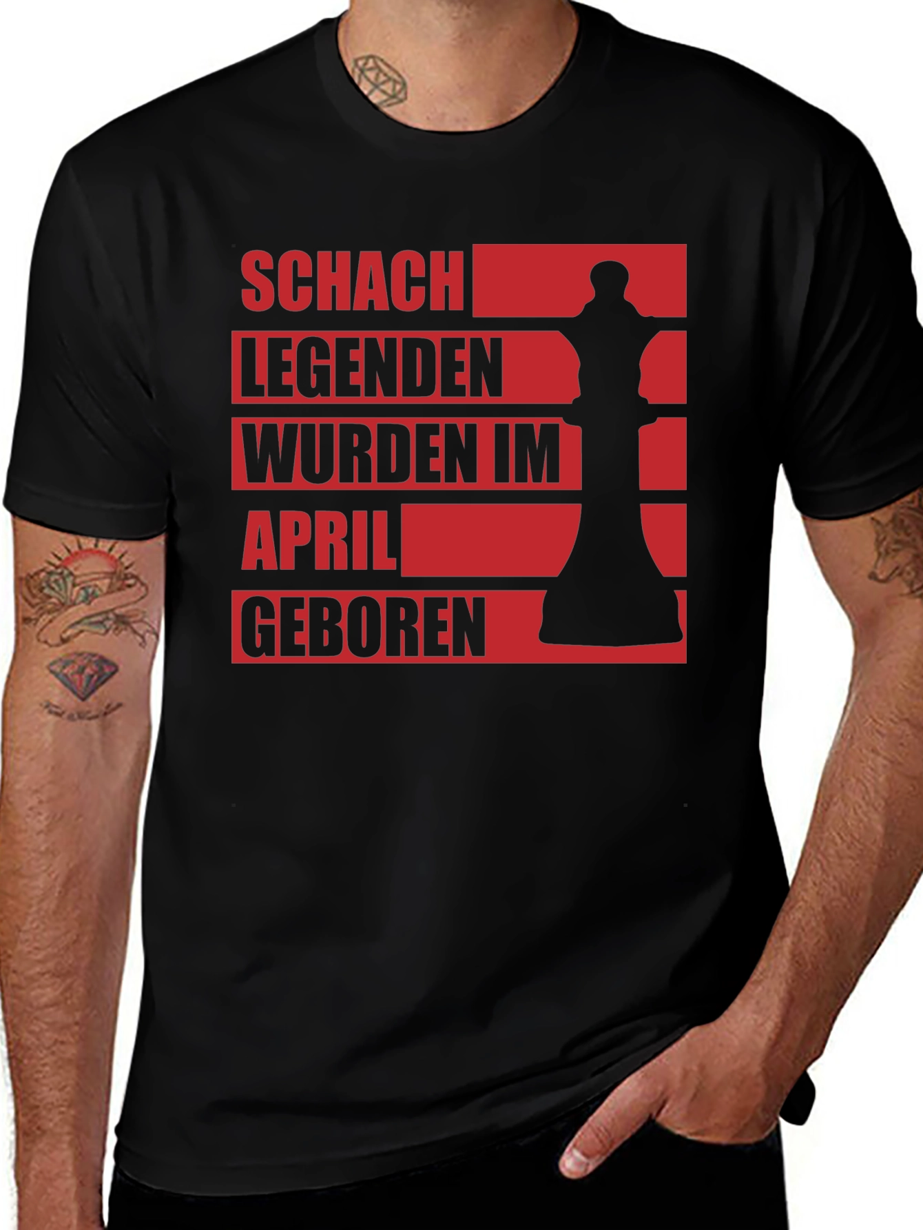 Chess Legends Born in April T-Shirt