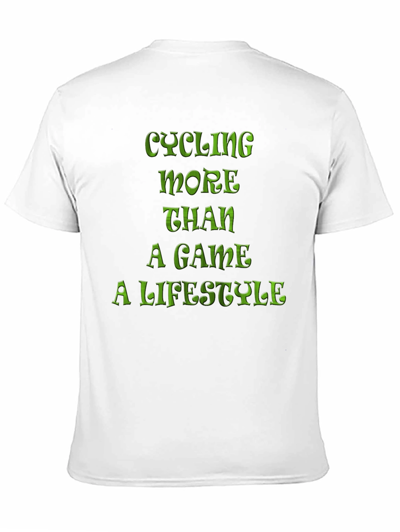 Cycling Lifestyle Tee - Black Graphic T-Shirt