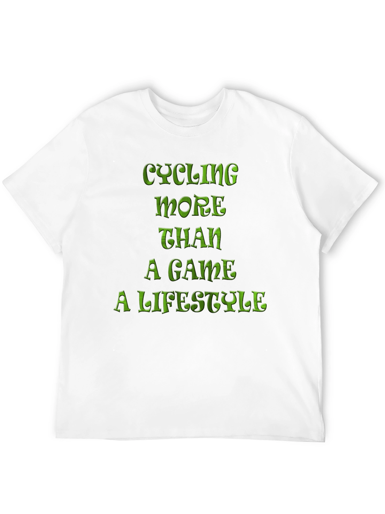 Cycling Lifestyle Tee - Black Graphic T-Shirt