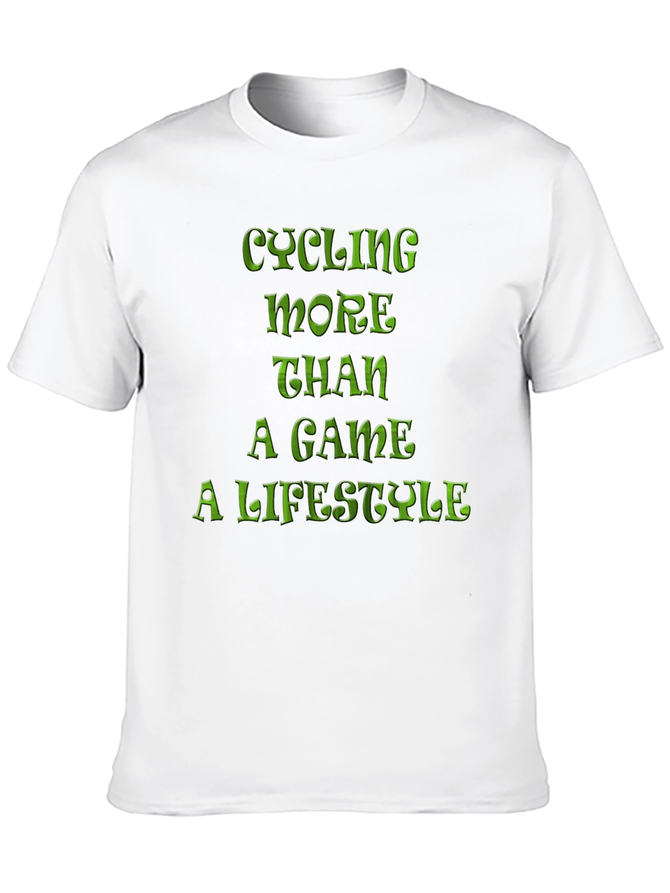 Cycling Lifestyle Tee - Black Graphic T-Shirt