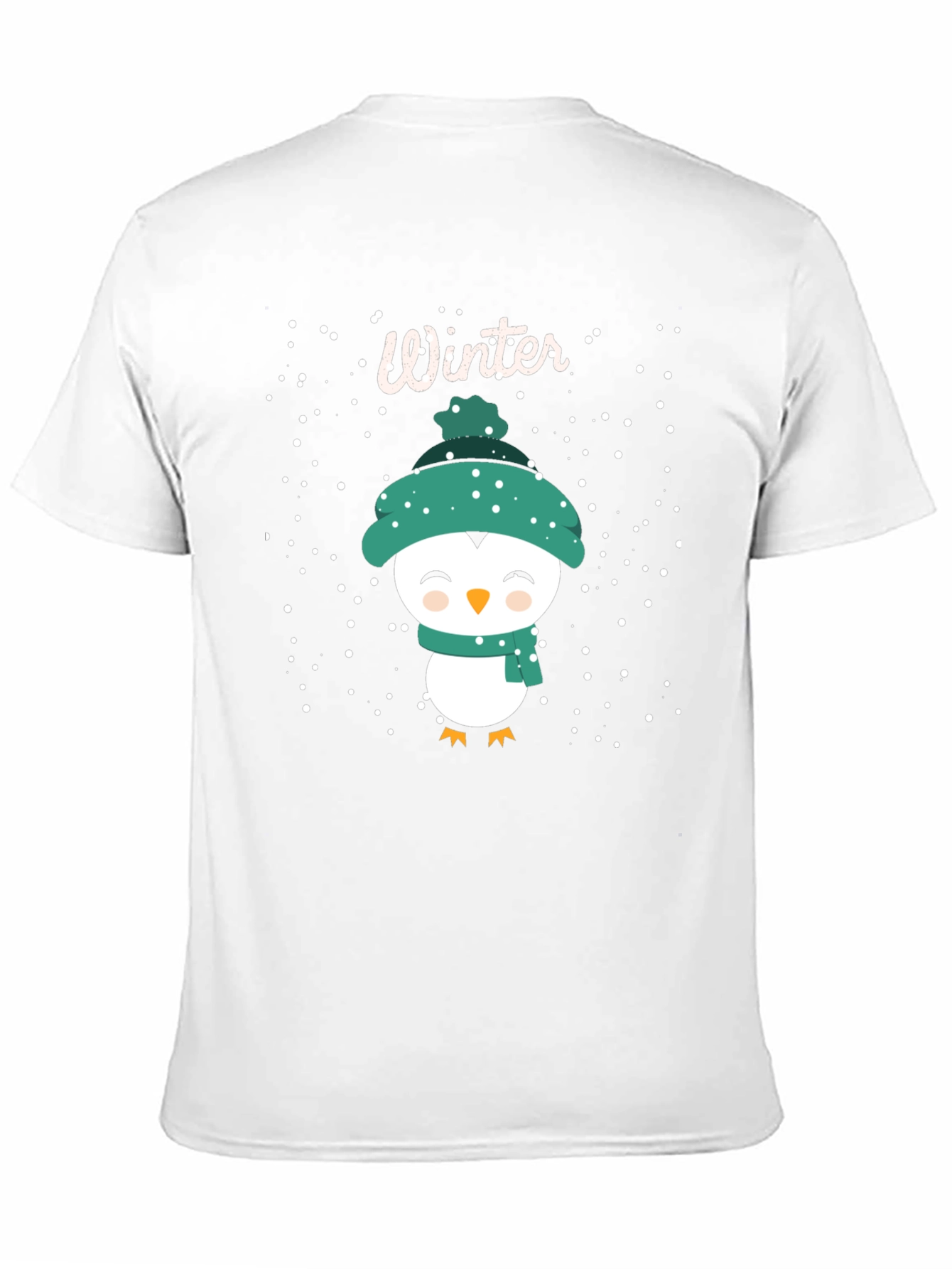 Winter Penguin T-Shirt - Festive Holiday Tee