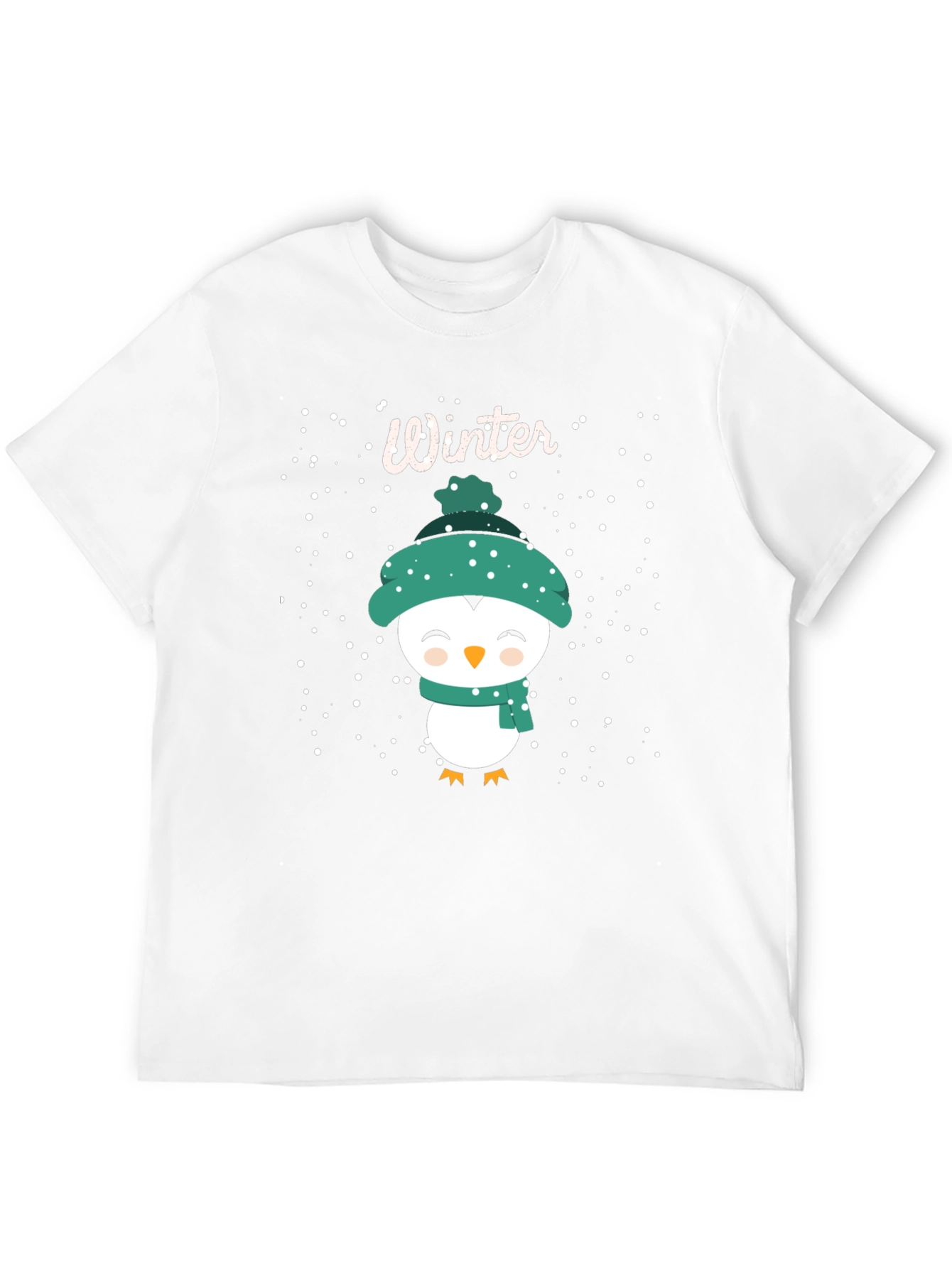 Winter Penguin T-Shirt - Festive Holiday Tee