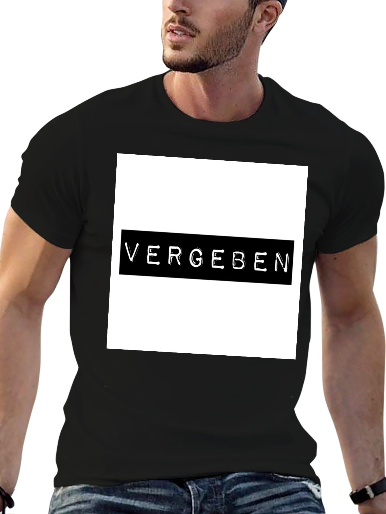 Vergeben Graphic Tee - Modern Casual Style