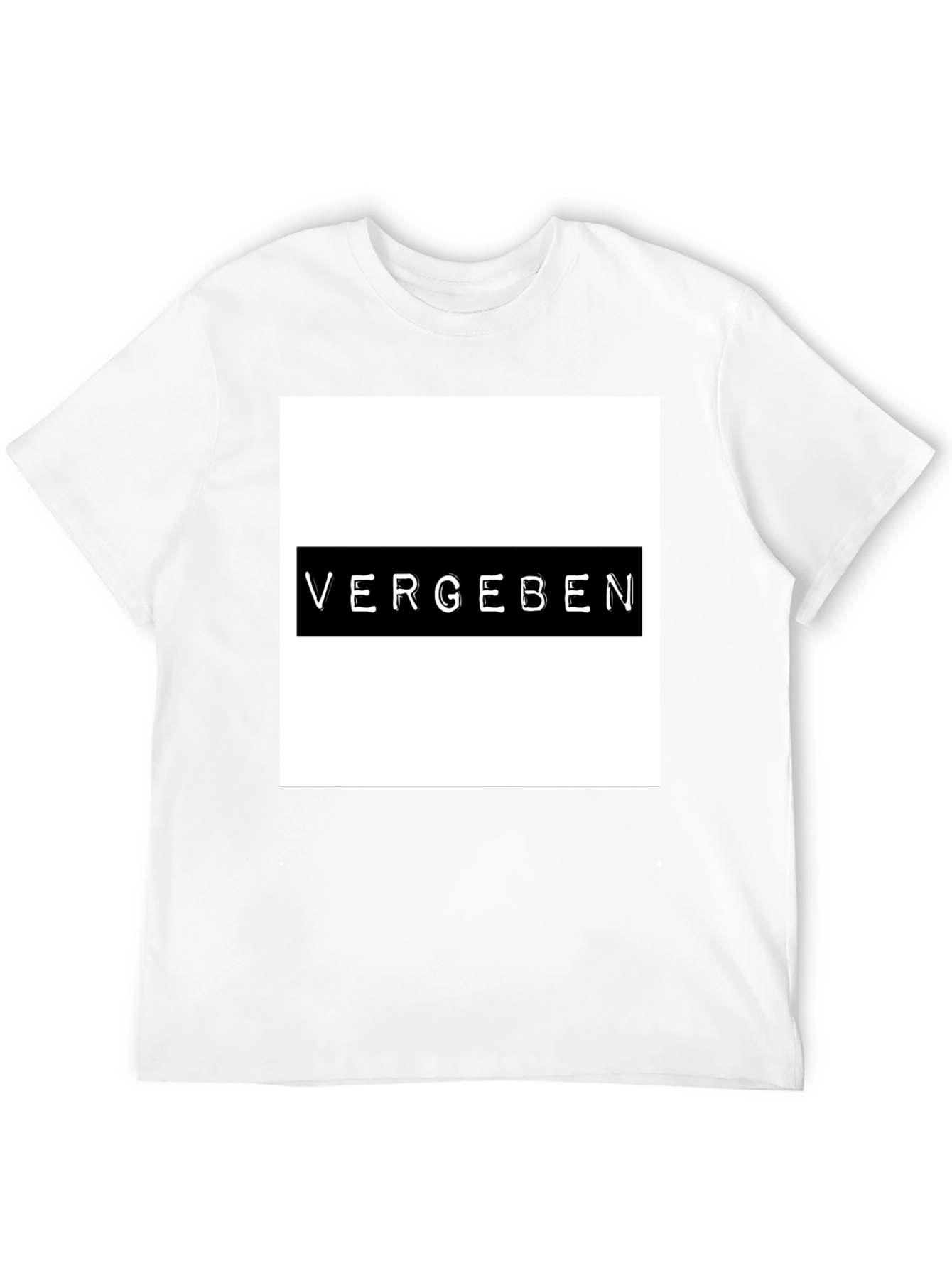 Vergeben Graphic Tee - Modern Casual Style