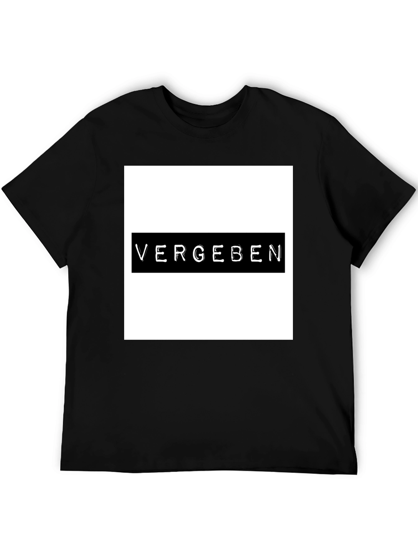 Vergeben Graphic Tee - Modern Casual Style
