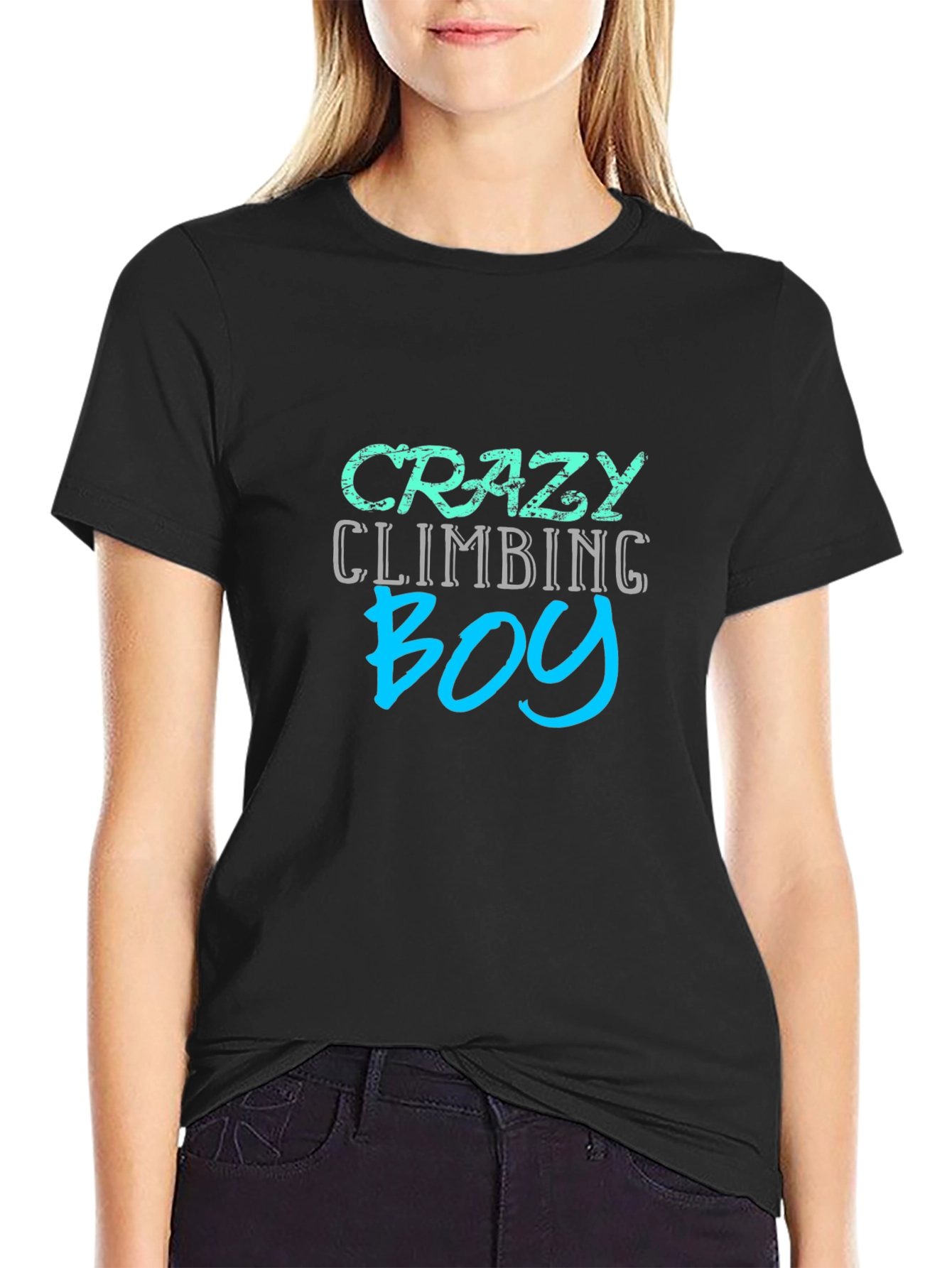 Crazy Climbing Boy T-Shirt - Adventure Tee