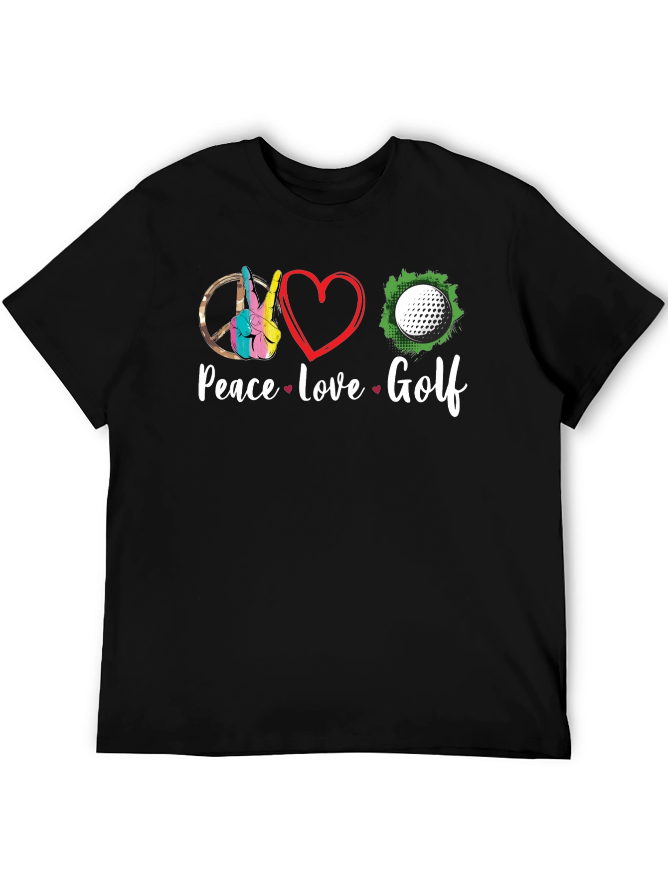 Peace Love Golf T-Shirt