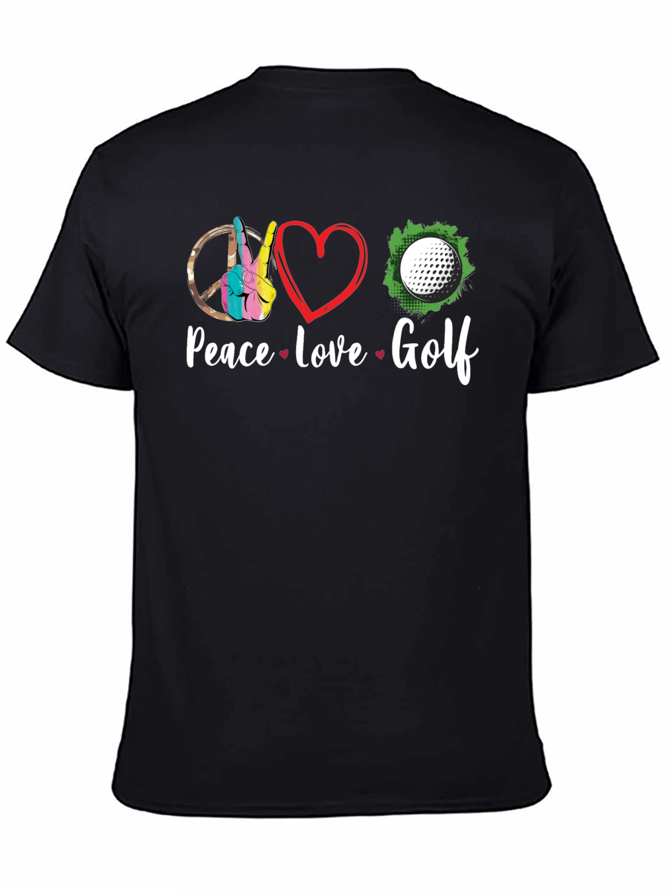 Peace Love Golf T-Shirt