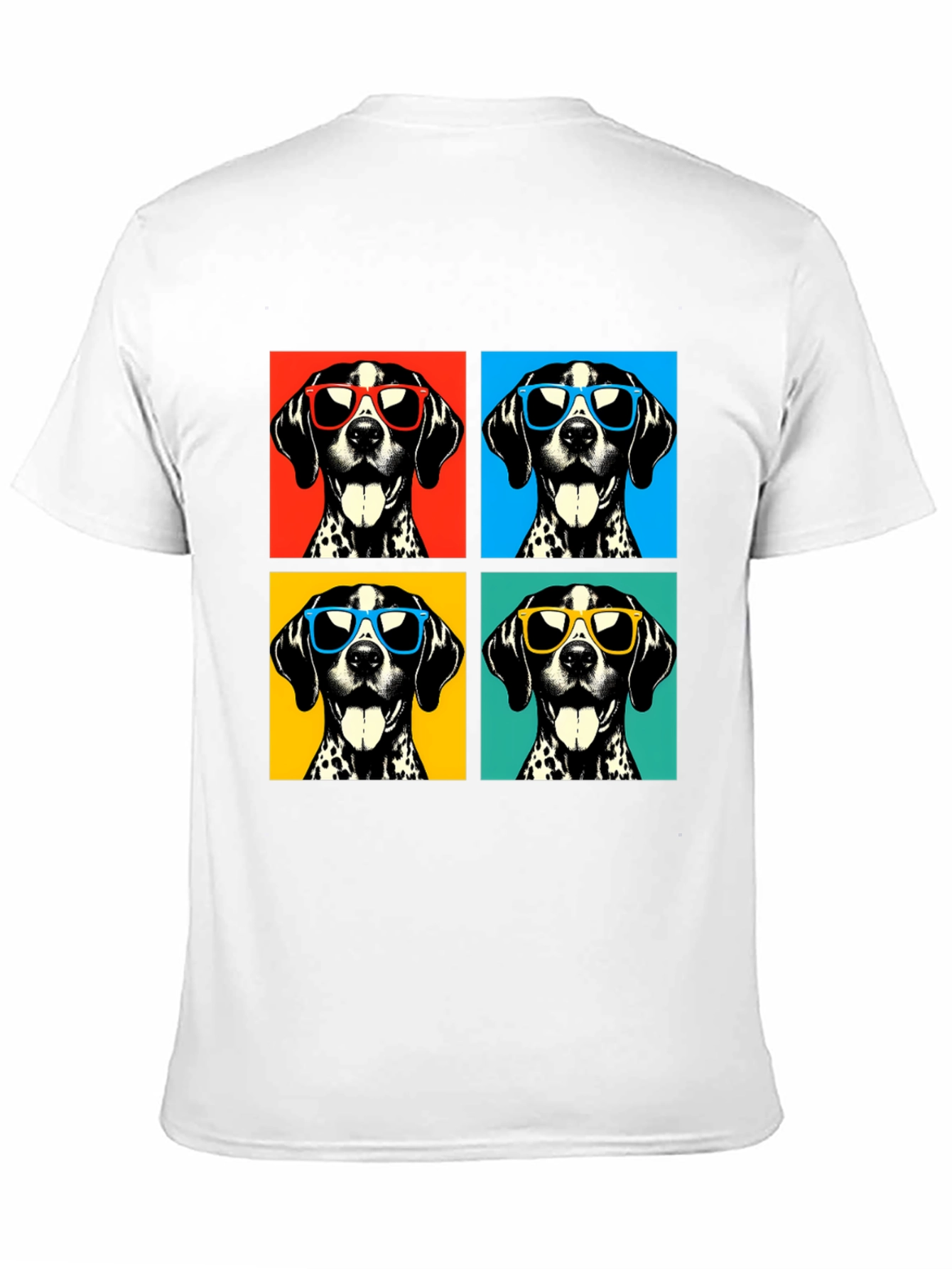 Dalmatian Pop Art T-Shirt – Colorful Dog Lover Graphic Tee