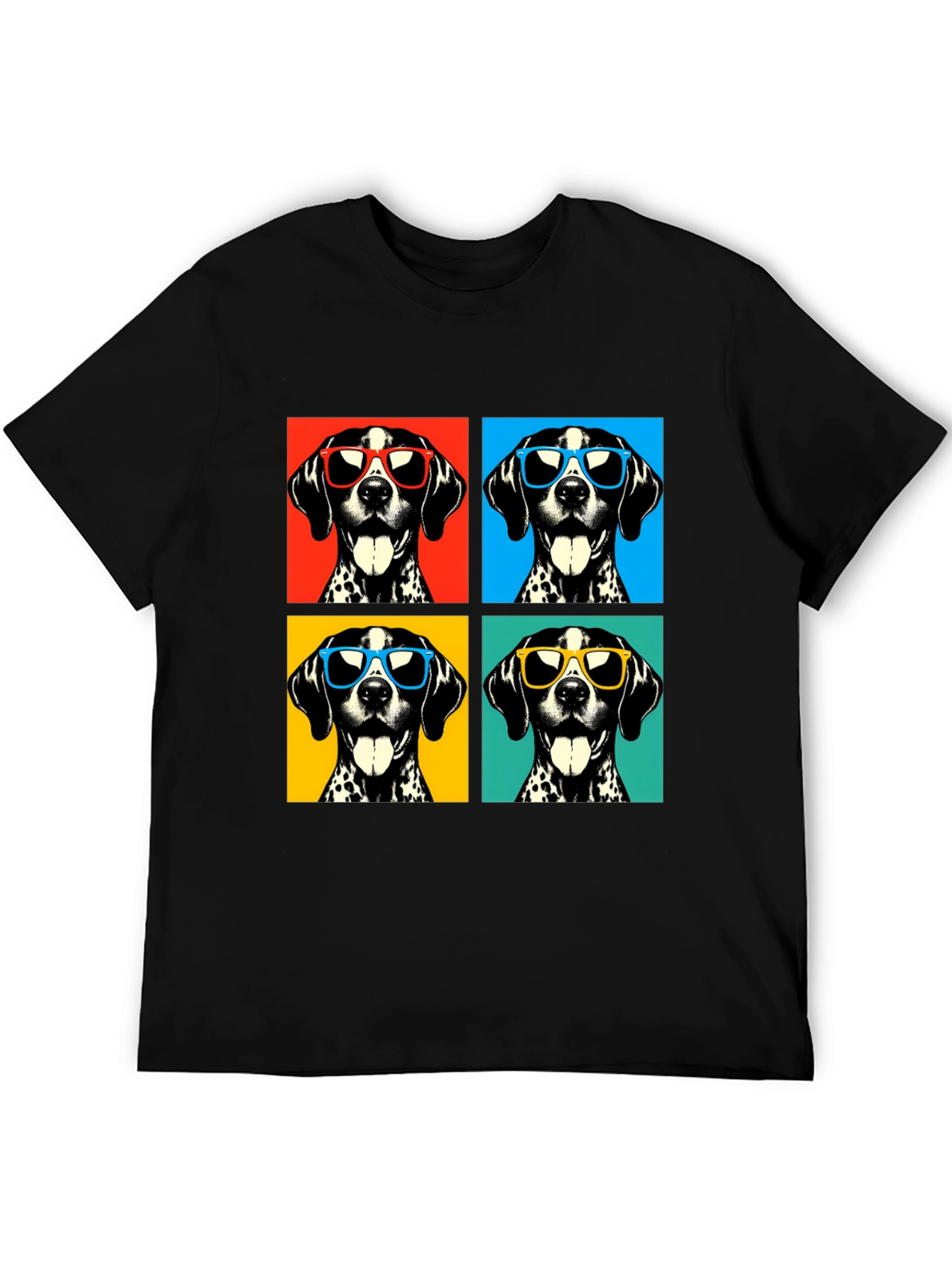 Dalmatian Pop Art T-Shirt – Colorful Dog Lover Graphic Tee