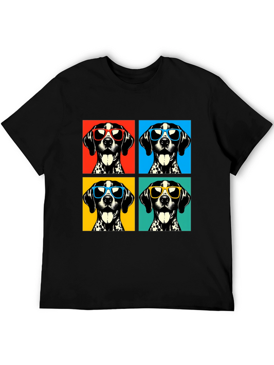 Dalmatian Pop Art T-Shirt – Colorful Dog Lover Graphic Tee