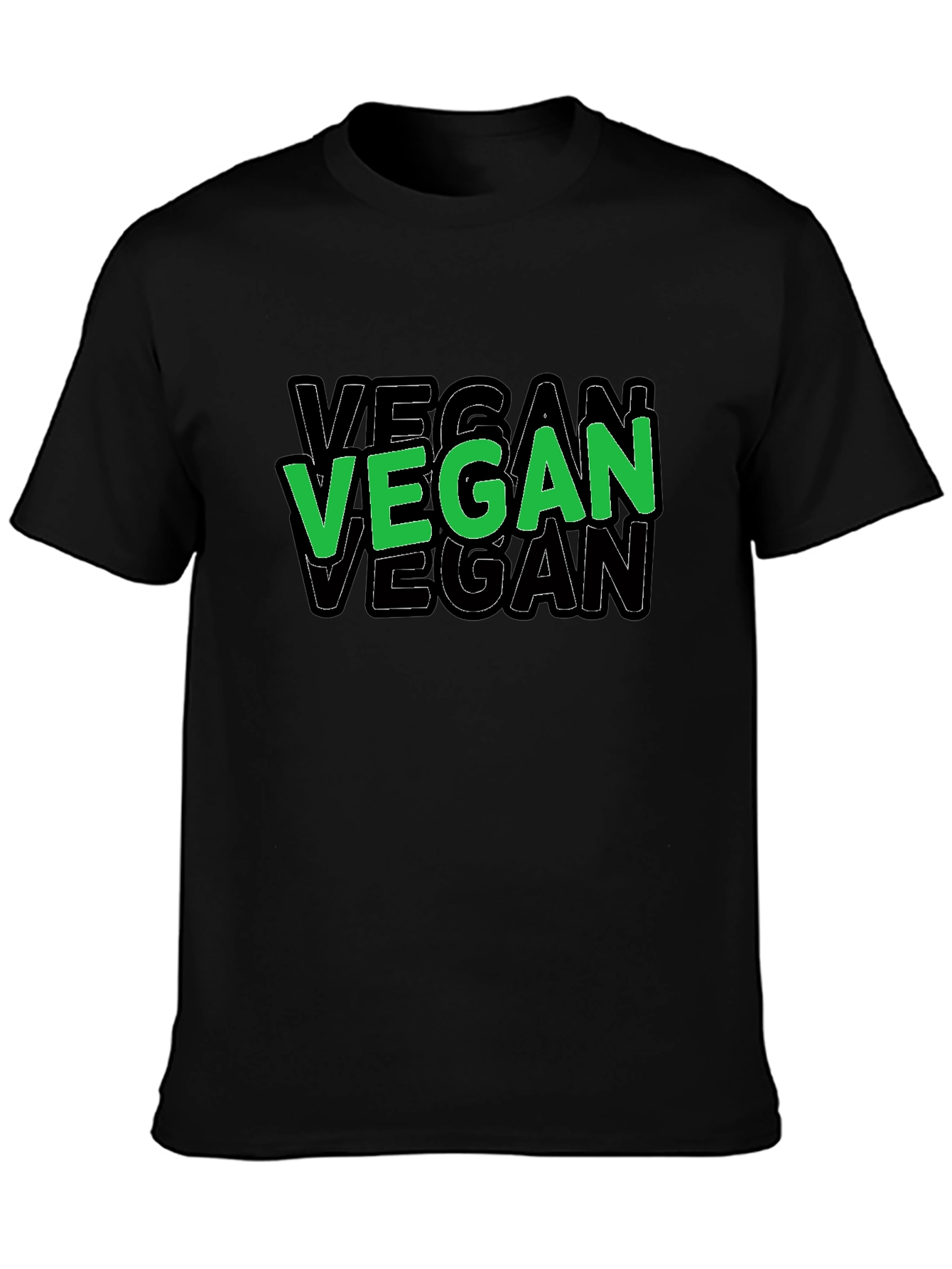 Vegan Graphic Tee - Bold Statement Shirt