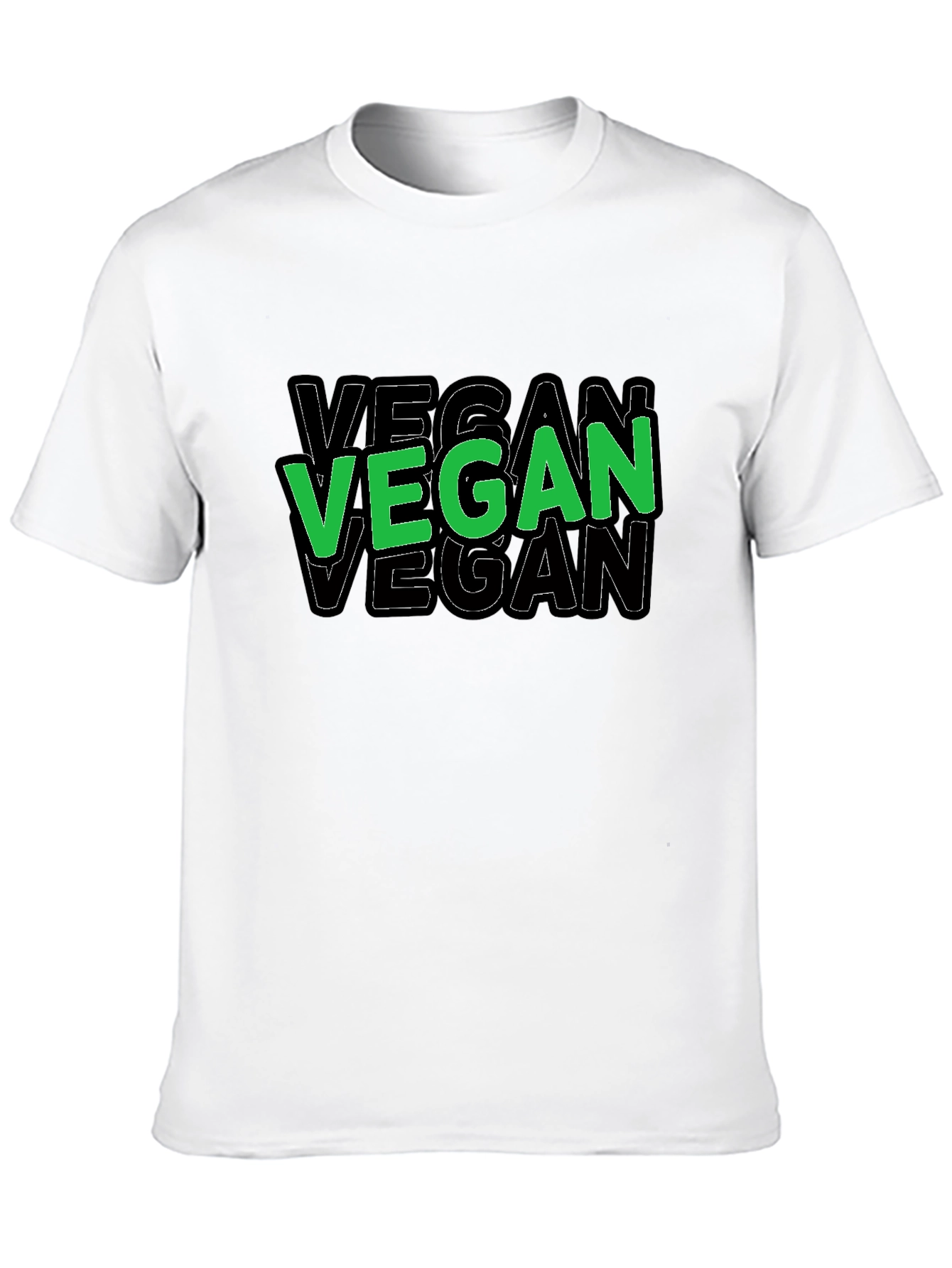 Vegan Graphic Tee - Bold Statement Shirt