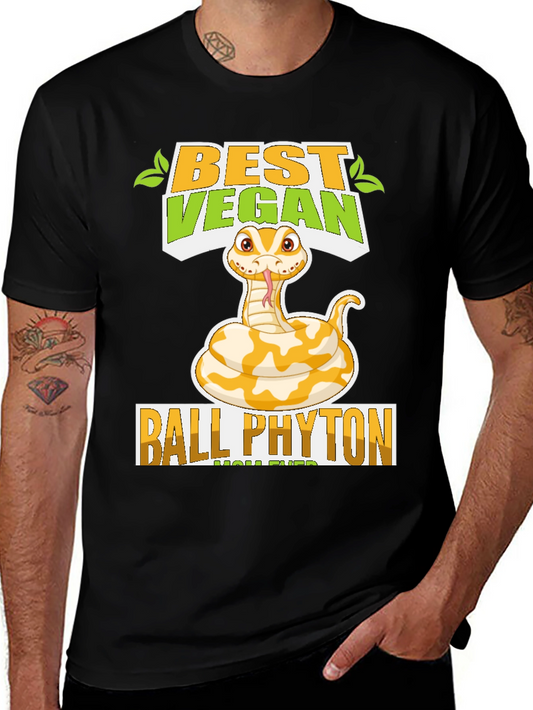 Vegan Ball Python T-Shirt - Unisex Graphic Tee