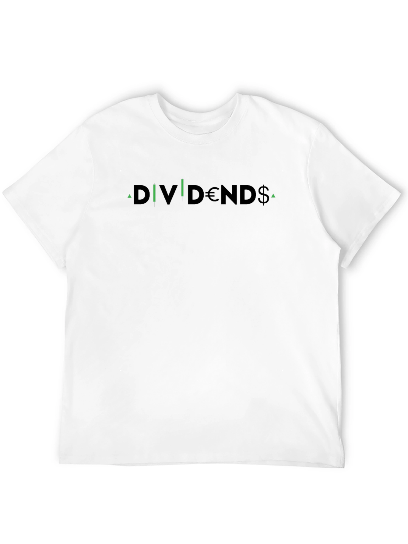 Dividends Graphic Tee - Investors Black T-Shirt