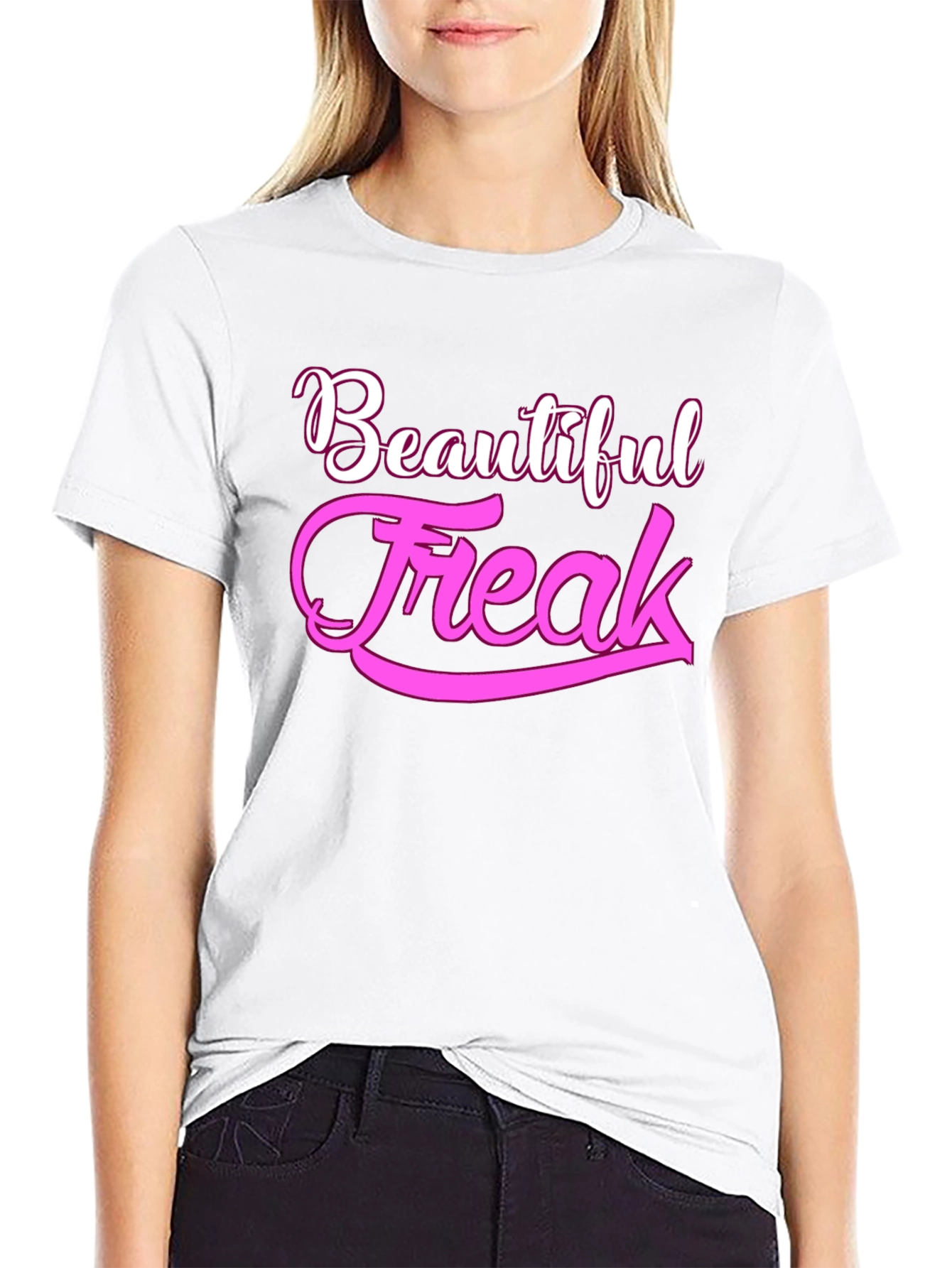 Beautiful Freak Black Graphic Tee