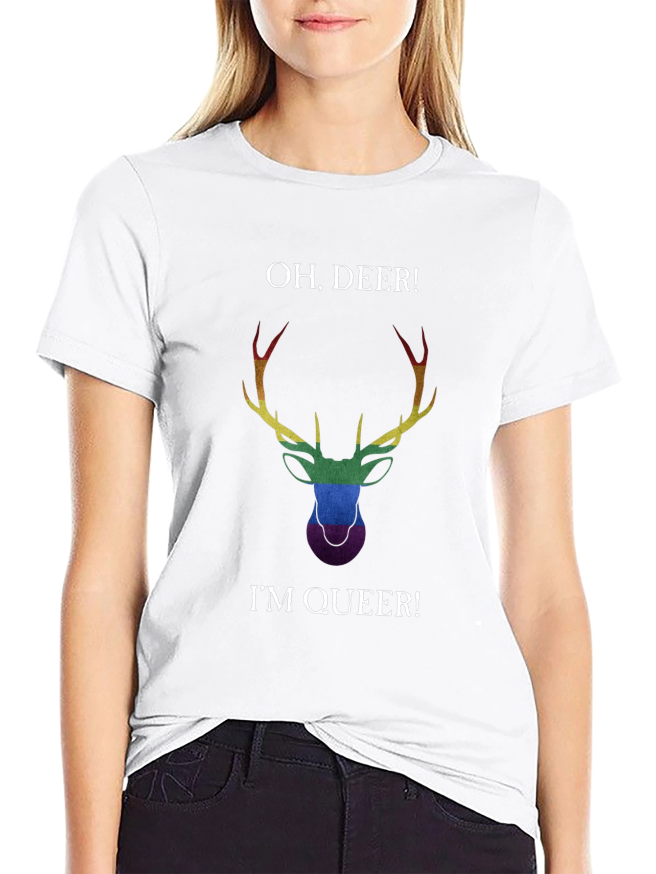 Oh Deer! Im Queer! T-Shirt