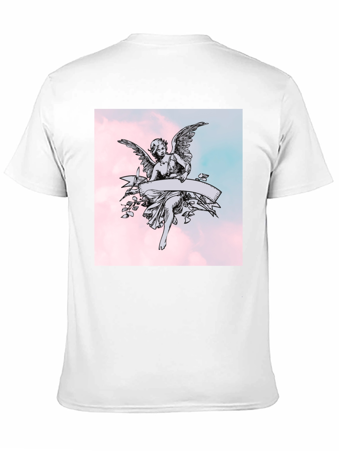 Angel Graphic Black T-Shirt