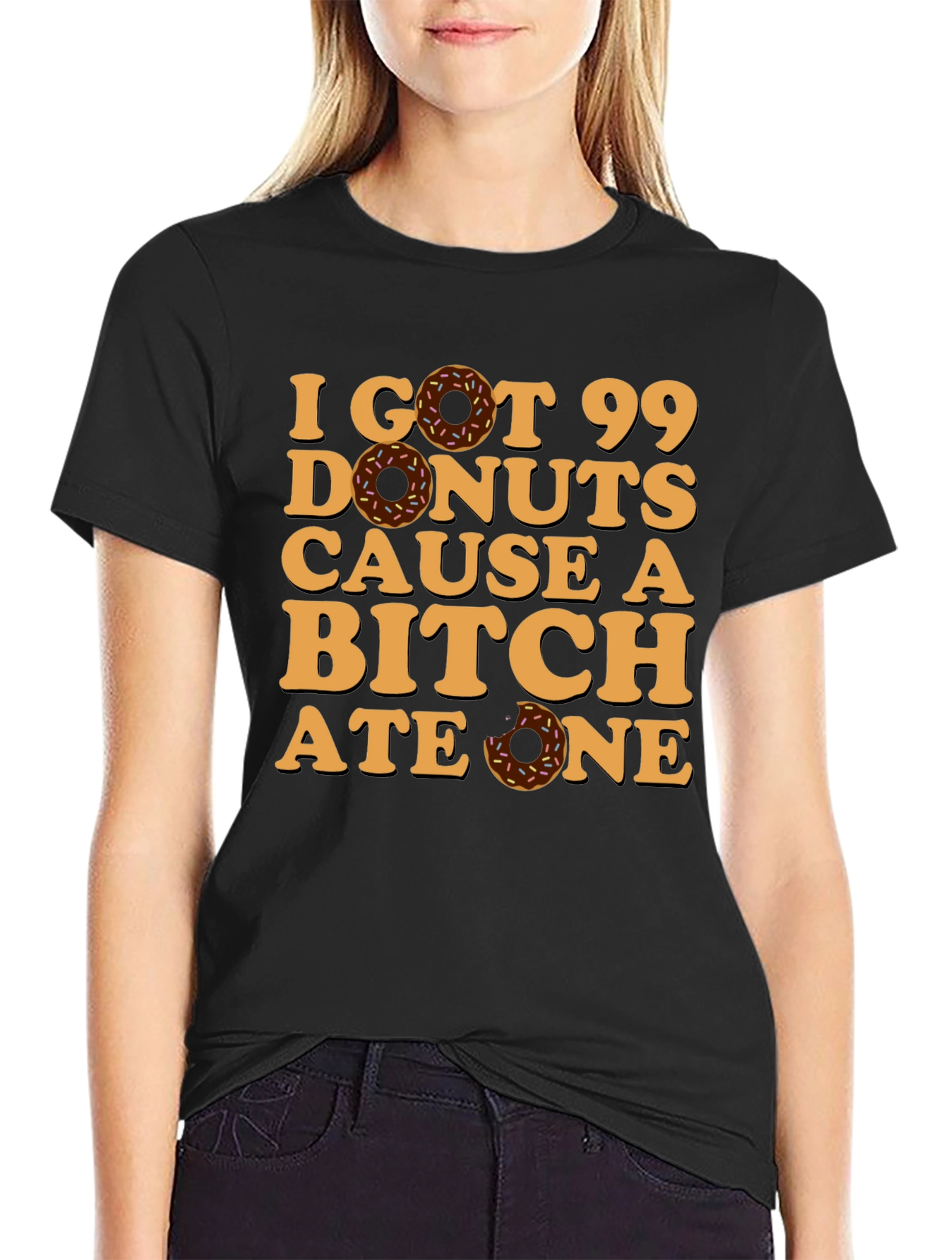 I Got 99 Donuts T-Shirt Funny Graphic Tee