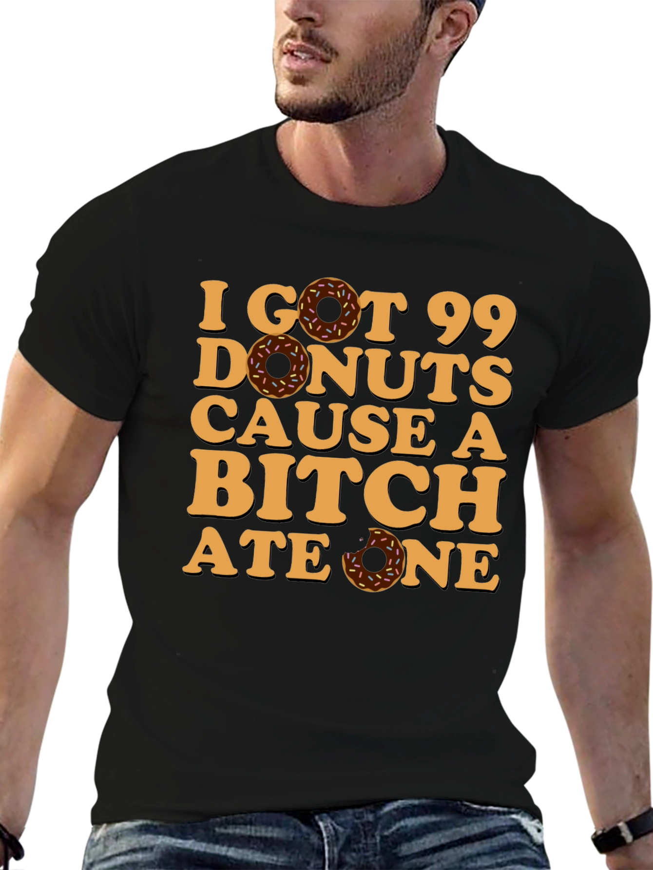 I Got 99 Donuts T-Shirt Funny Graphic Tee