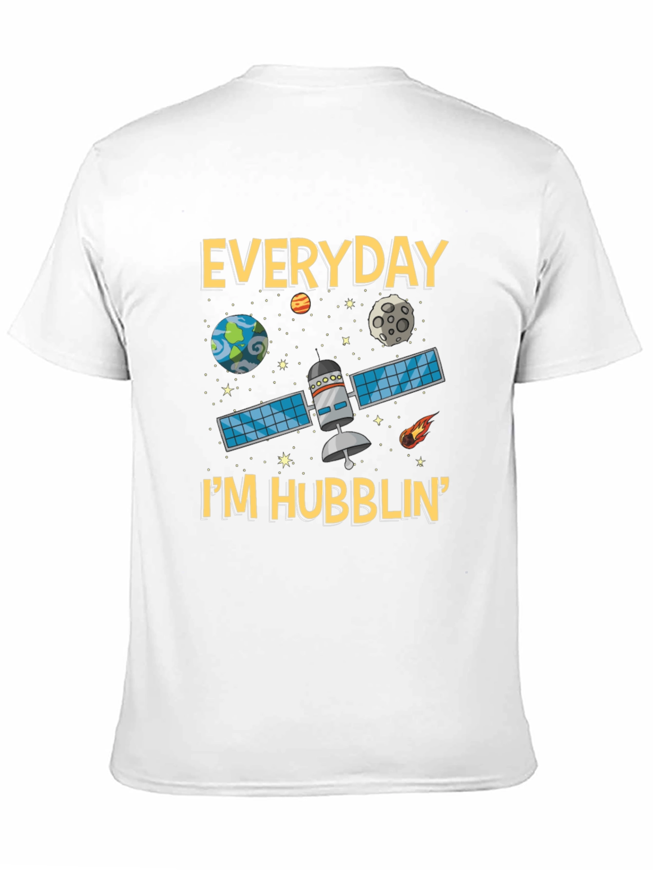 Everyday Im Hubblin Graphic T-Shirt