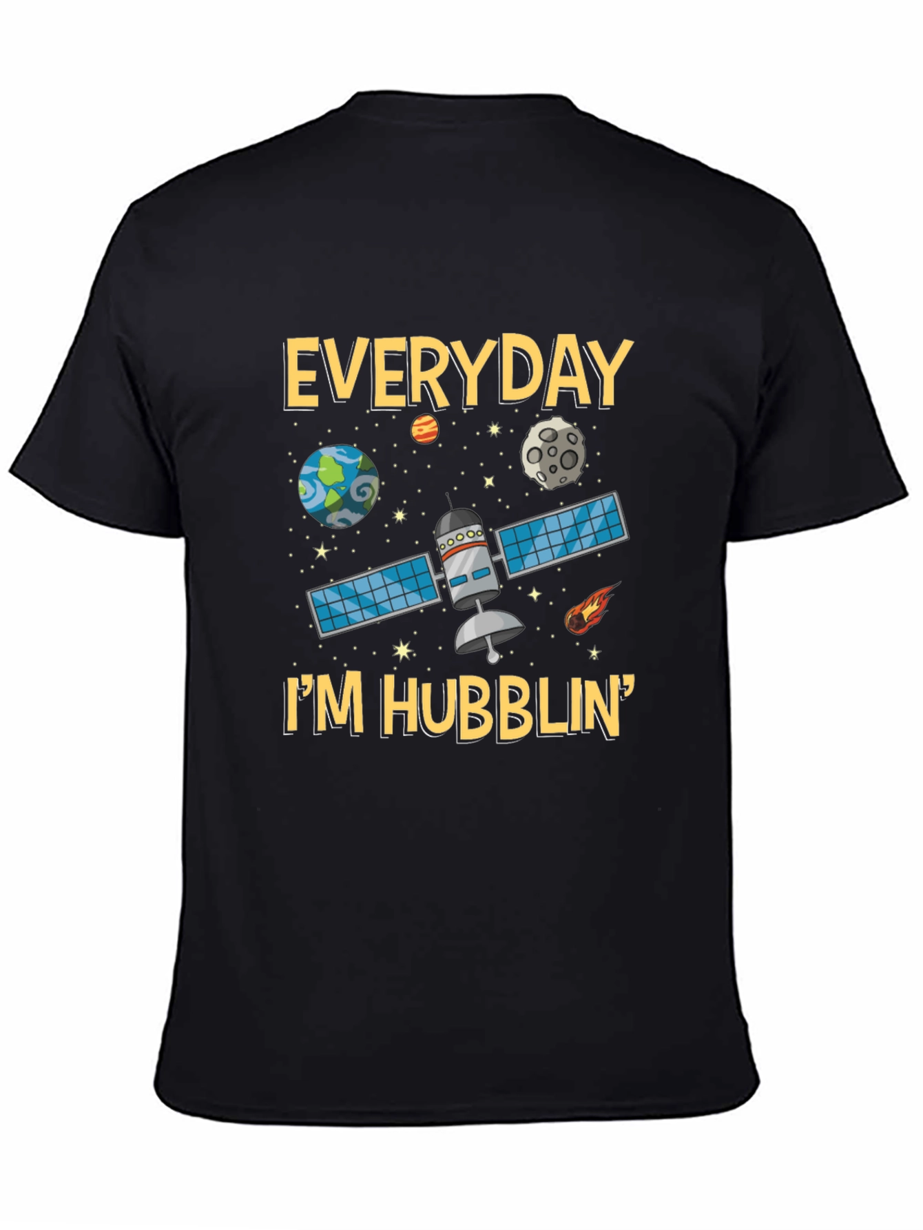 Everyday Im Hubblin Graphic T-Shirt
