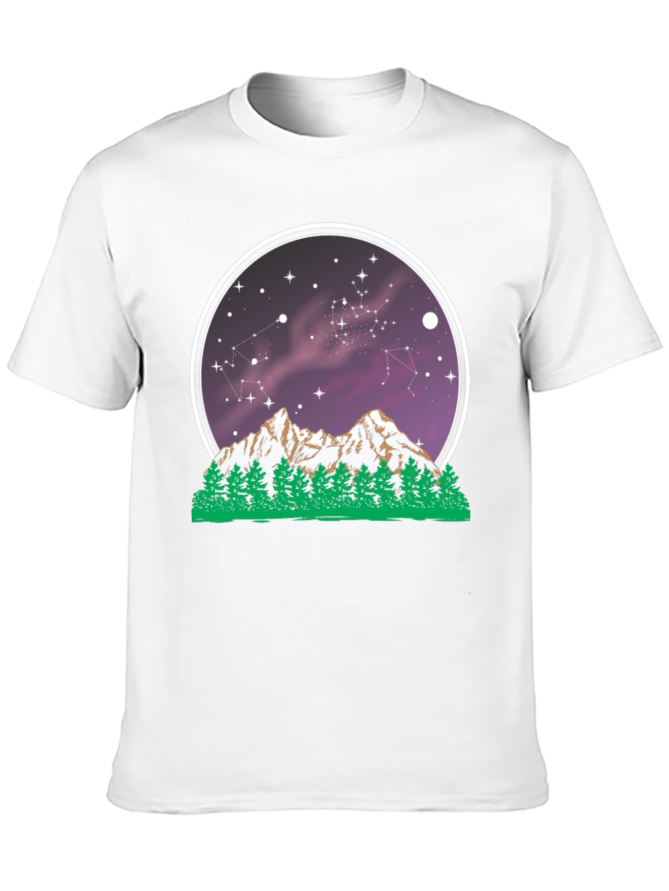 Constellation Mountain Graphic Tee